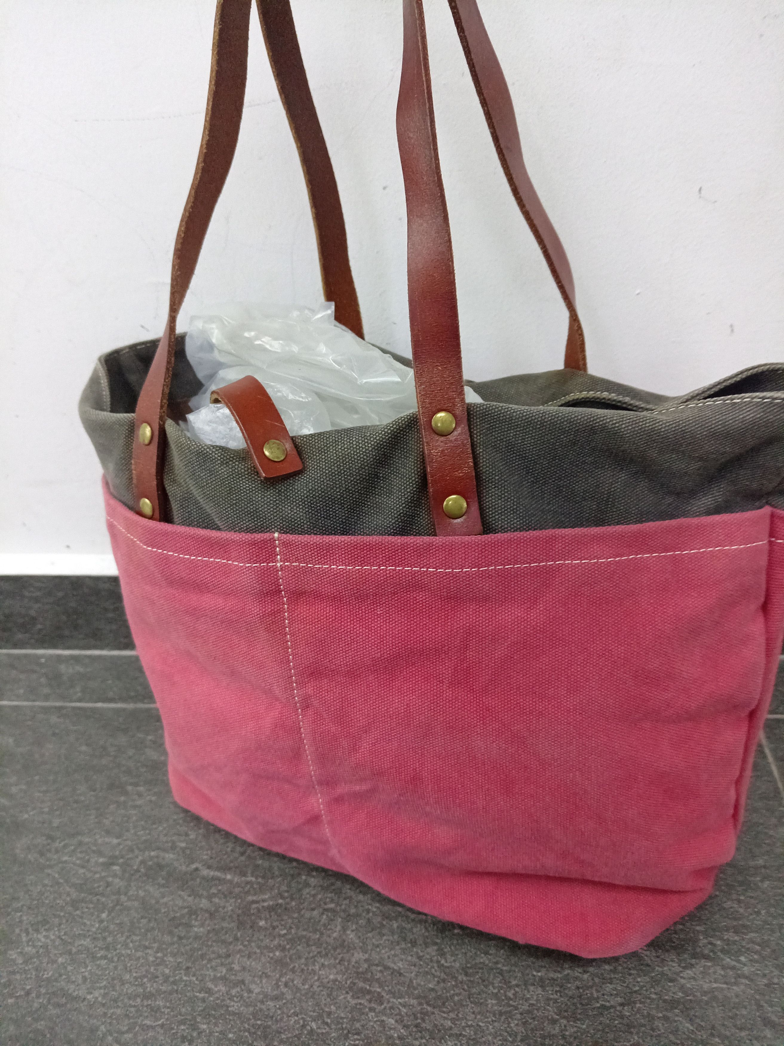 Vintage Vintage canvas japan Same as LL bean tote bag Size ONE SIZE - 2 Thumbnail