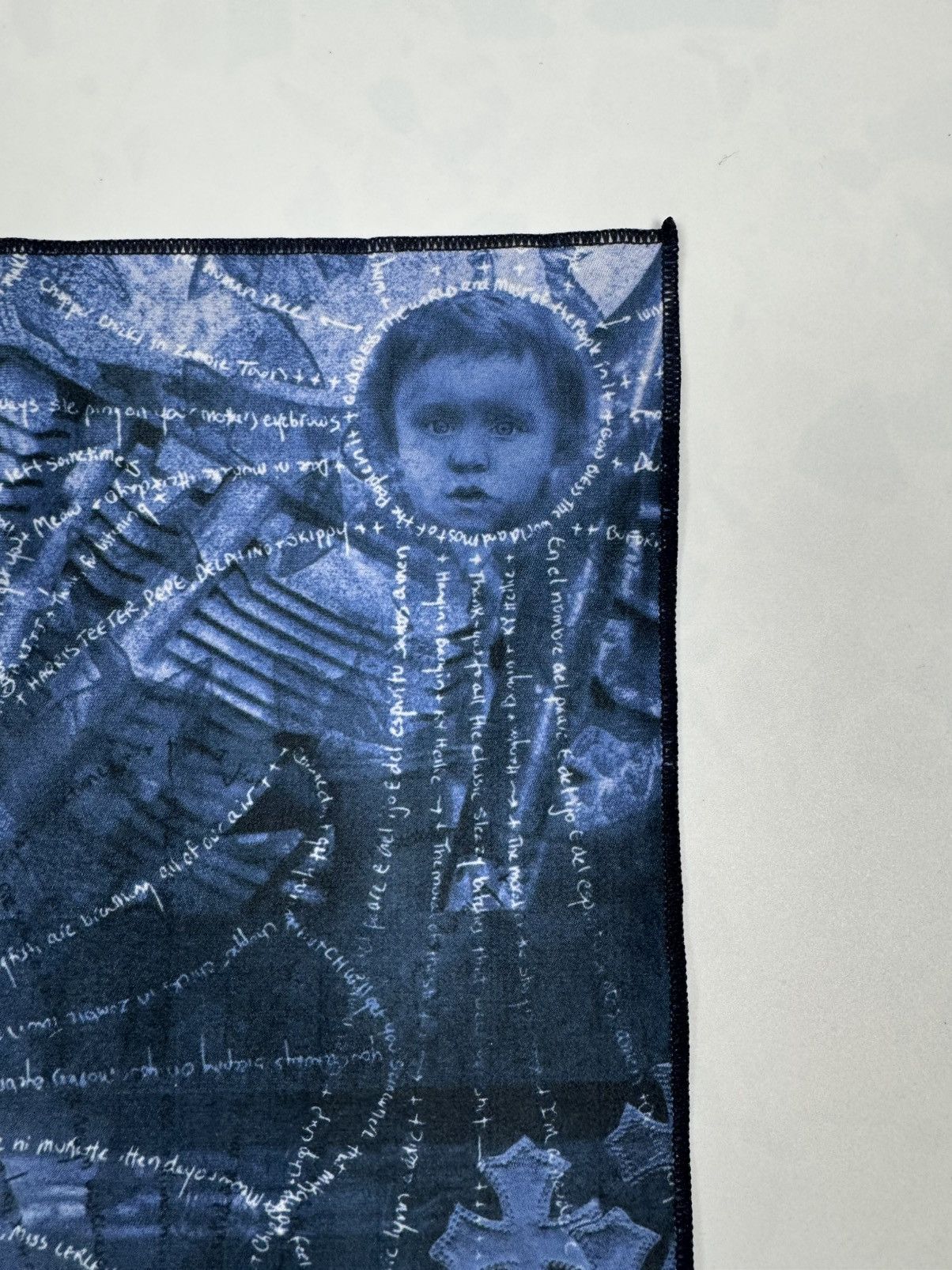 Chrome Hearts Chrome Hearts Blue Graphic Pocket Square Size ONE SIZE - 11 Thumbnail