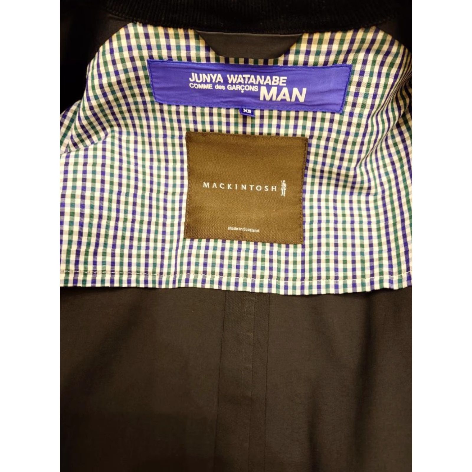 Mackintosh COMME des GARCONS MACKINTOSH Coat black XS Mens Coat XS Black Size US XS / EU 42 / 0 - 4 Thumbnail