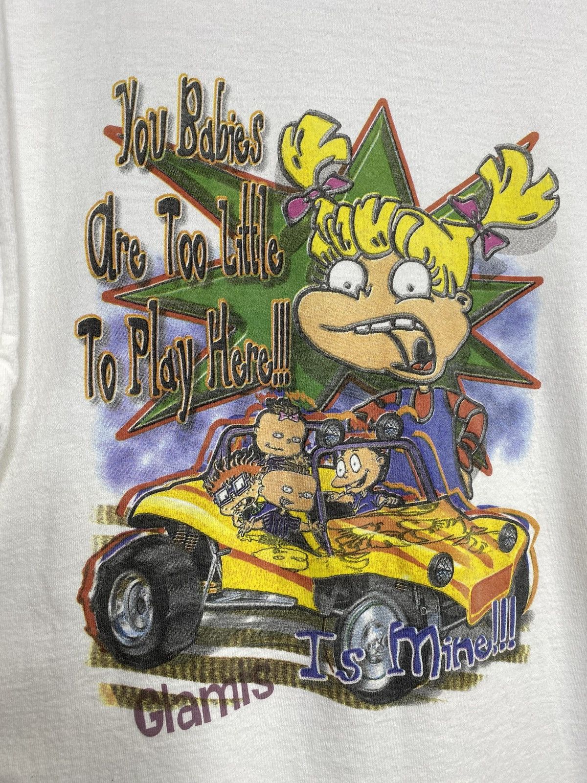 Vintage Vintage 90’s Rugrats T-Shirt Vtg Nickelodeon Tee Large Size US L / EU 52-54 / 3 - 3 Thumbnail