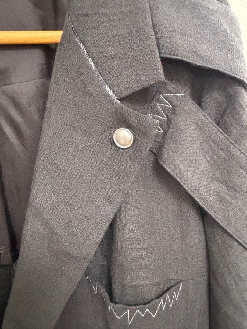 Yohji Yamamoto SS24 Jacket Strap Details Size US M / EU 48-50 / 2 - 6 Thumbnail