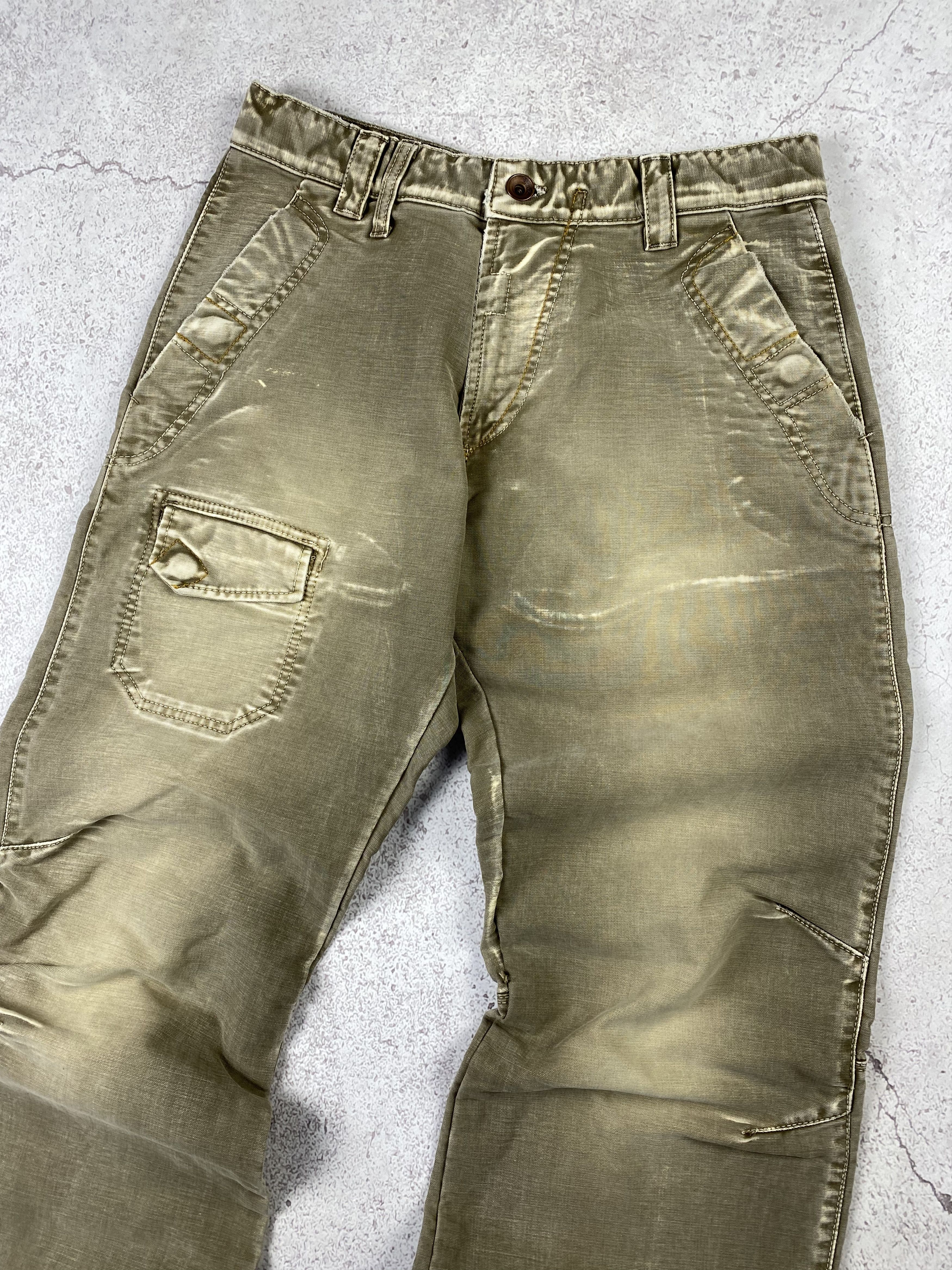 Japanese Brand × Vintage Vintage Y2k Military Japan Cargo Pants Size US 29 - 2 Thumbnail