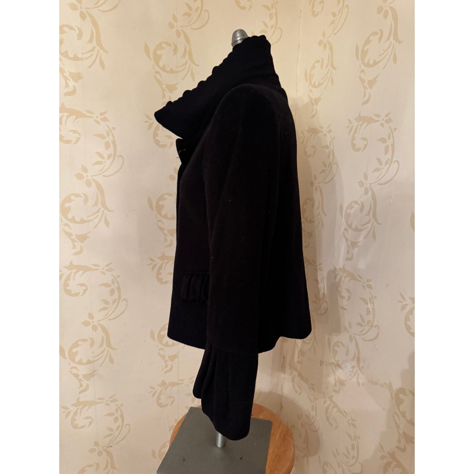 Vintage Italy Gossip Ladies 8 Cashmere Blend Coat/Jacket Size M / US 6-8 / IT 42-44 - 2 Thumbnail