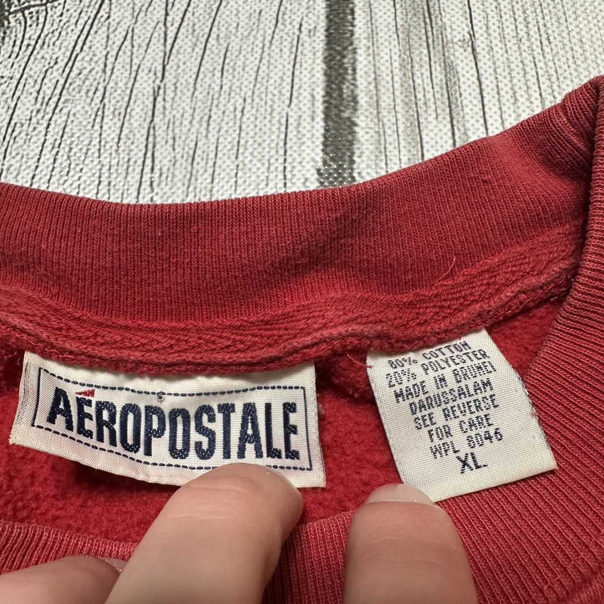 Aeropostale × Vintage Vintage Aeropostale Athletics sweatshirt Size US XL / EU 56 / 4 - 4 Thumbnail