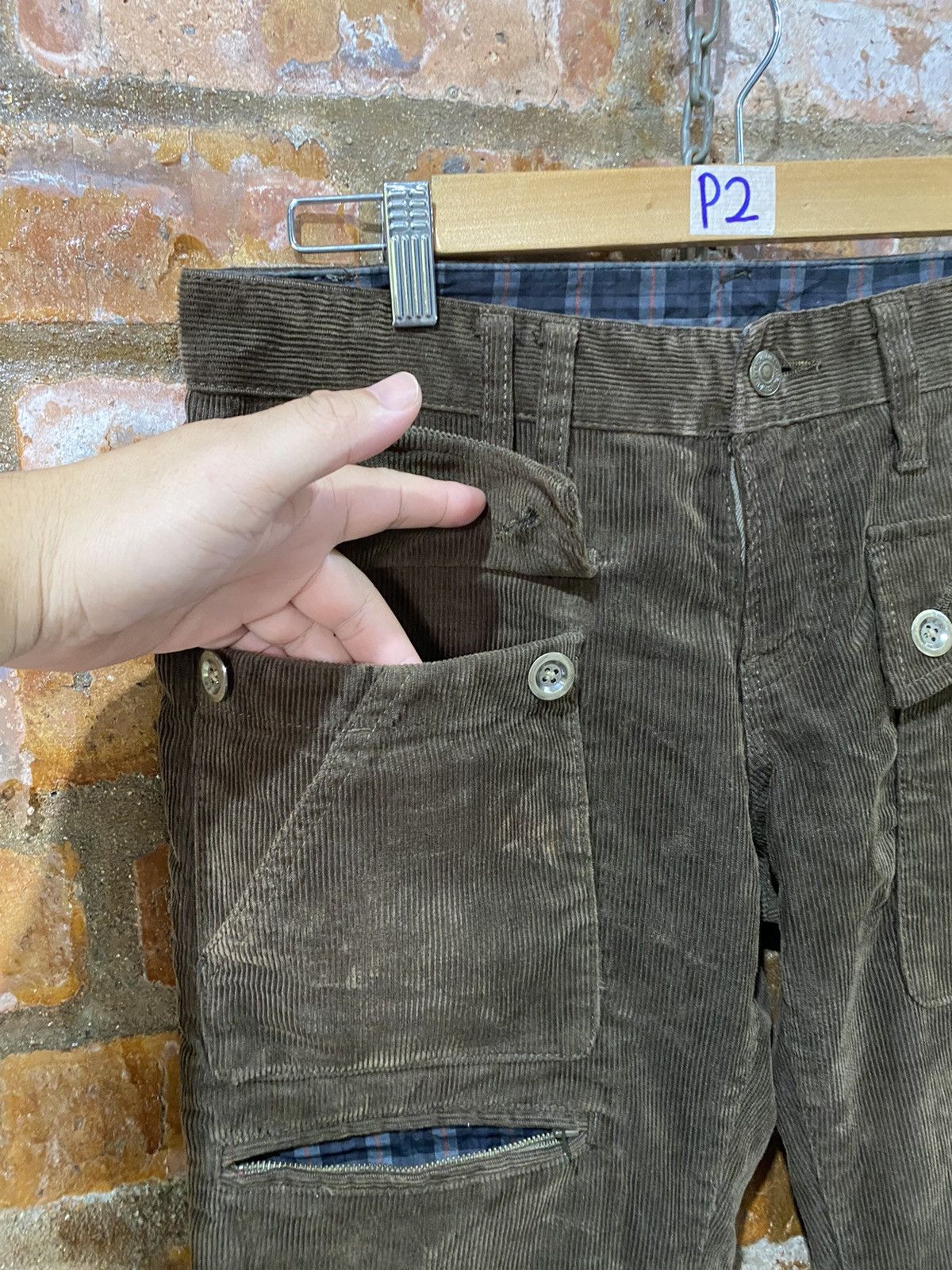 PPFM 2000s PPFM 8 pocket bondage corduroy patns Size US 32 / EU 48 - 9 Thumbnail