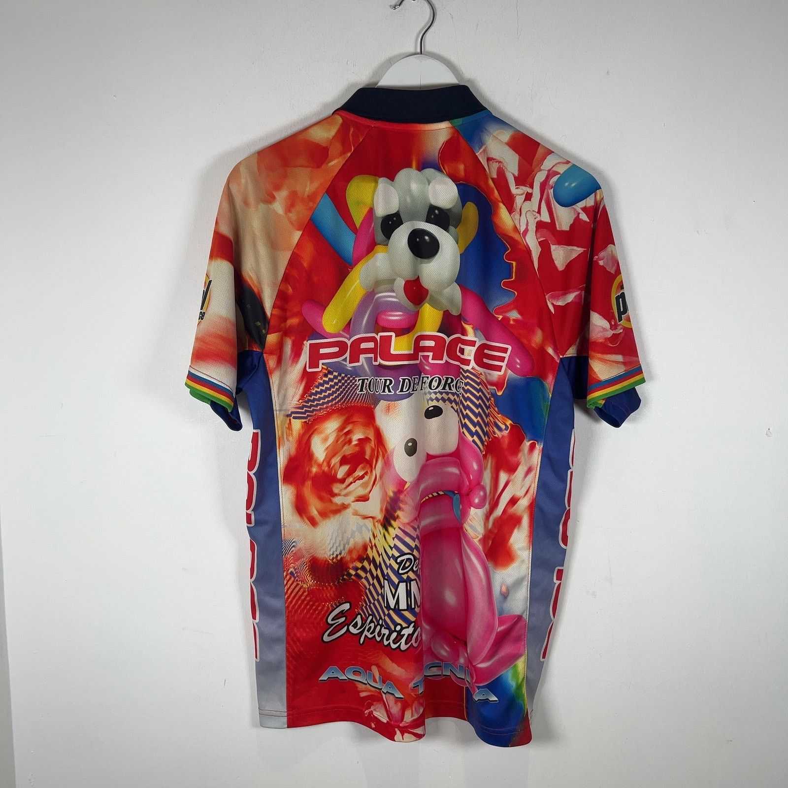 Palace Palace 'Tour De Force' Multi-Graphic Polo Shirt Size US L / EU 52-54 / 3 - 4 Thumbnail