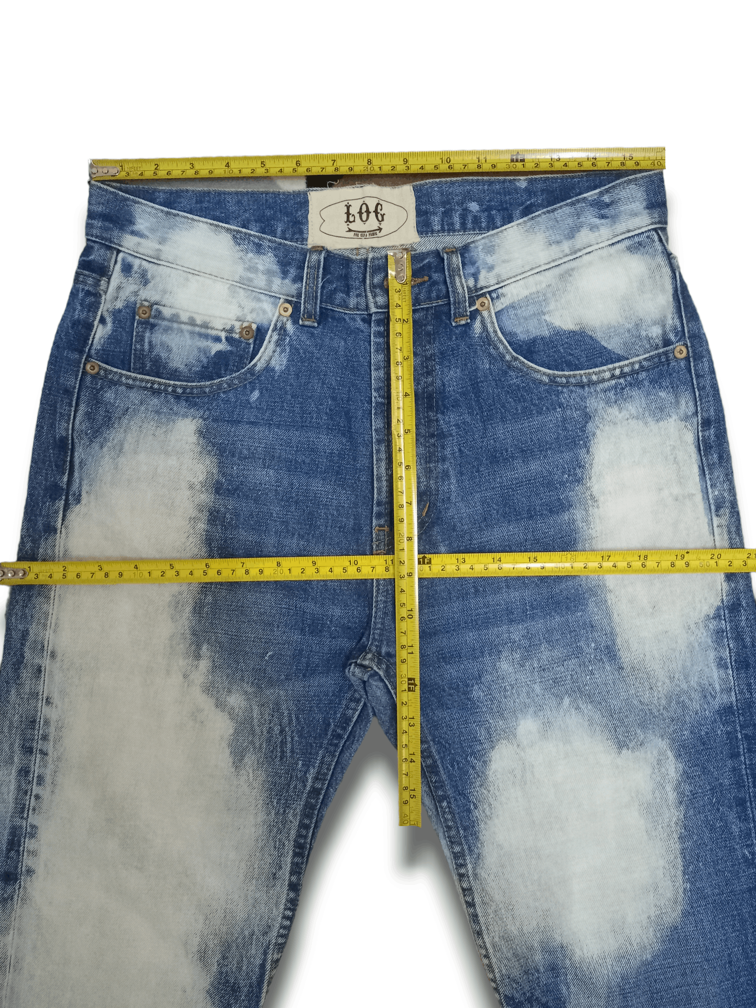Ciaopanic Vintage Japanese CIAOPANIC Acid Wash Jeans Size US 32 / EU 48 - 11 Thumbnail