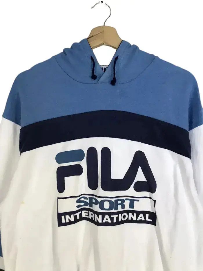 Fila Vintage Fila Hoodies Size US L / EU 52-54 / 3 - 3 Thumbnail