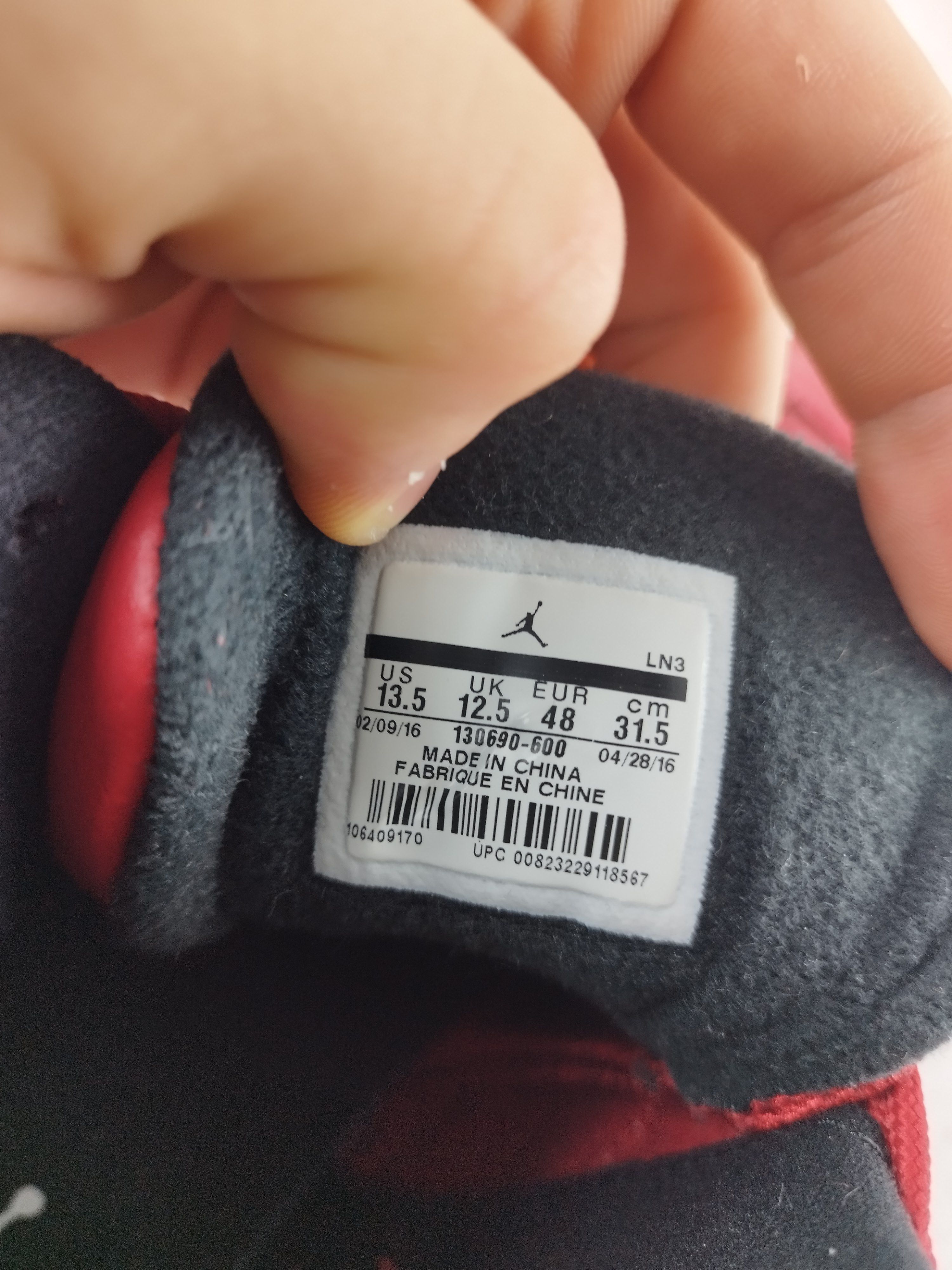 Jordan Brand Jordan 12 Gym Red sneakers rare size ! Size US 13 / EU 46 - 13 Thumbnail