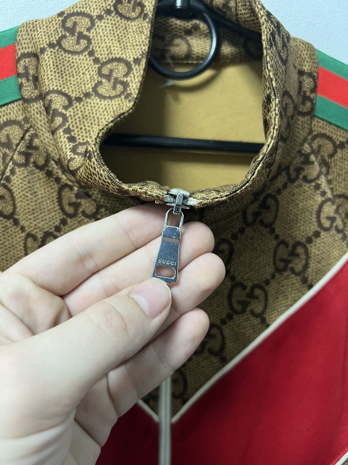Gucci Gucci GG Monogram Cotton Full Zip Jacket Size US L / EU 52-54 / 3 - 6 Thumbnail