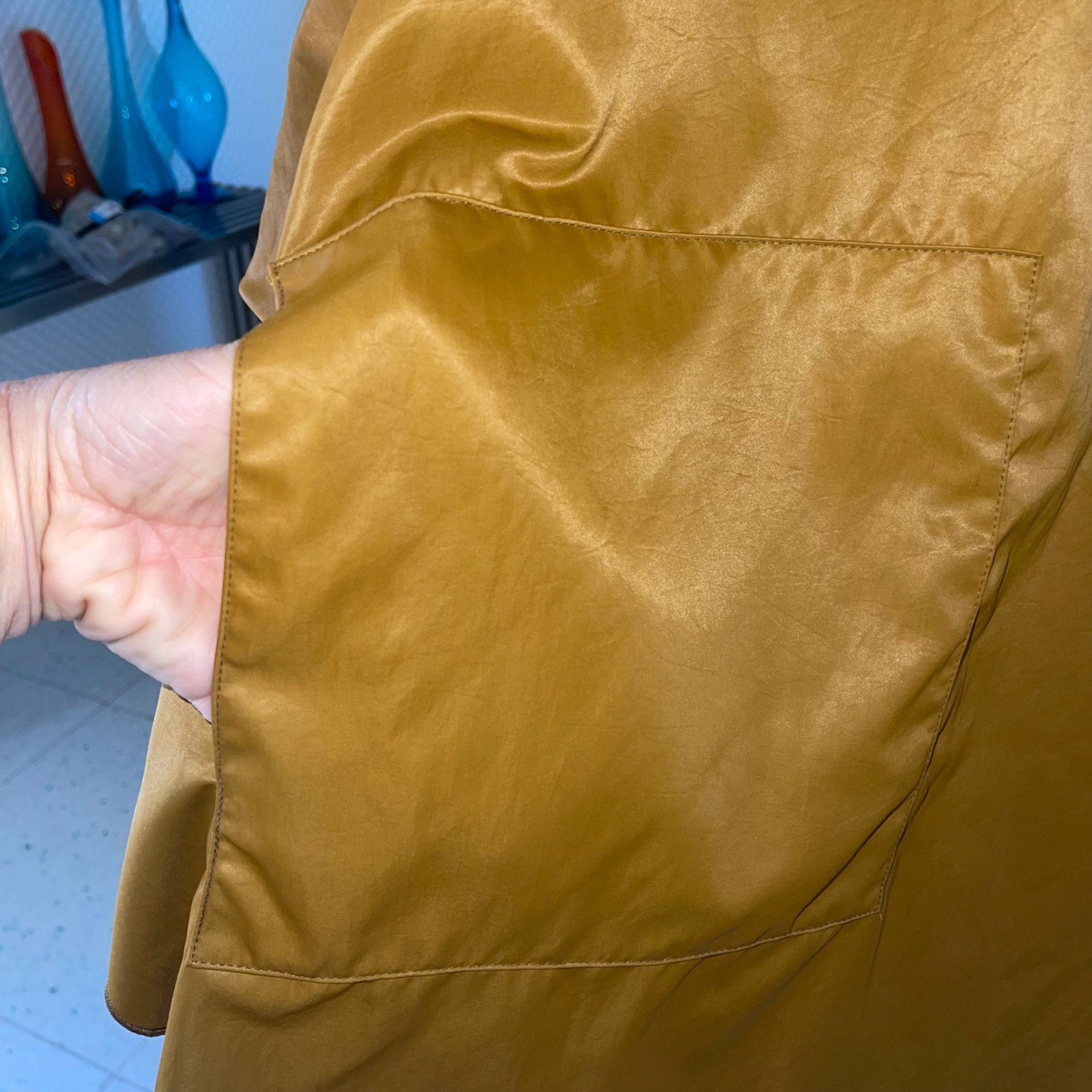 Vintage Merle Chicago Vintage Womens Jacket One Size Tan Size ONE SIZE - 5 Thumbnail