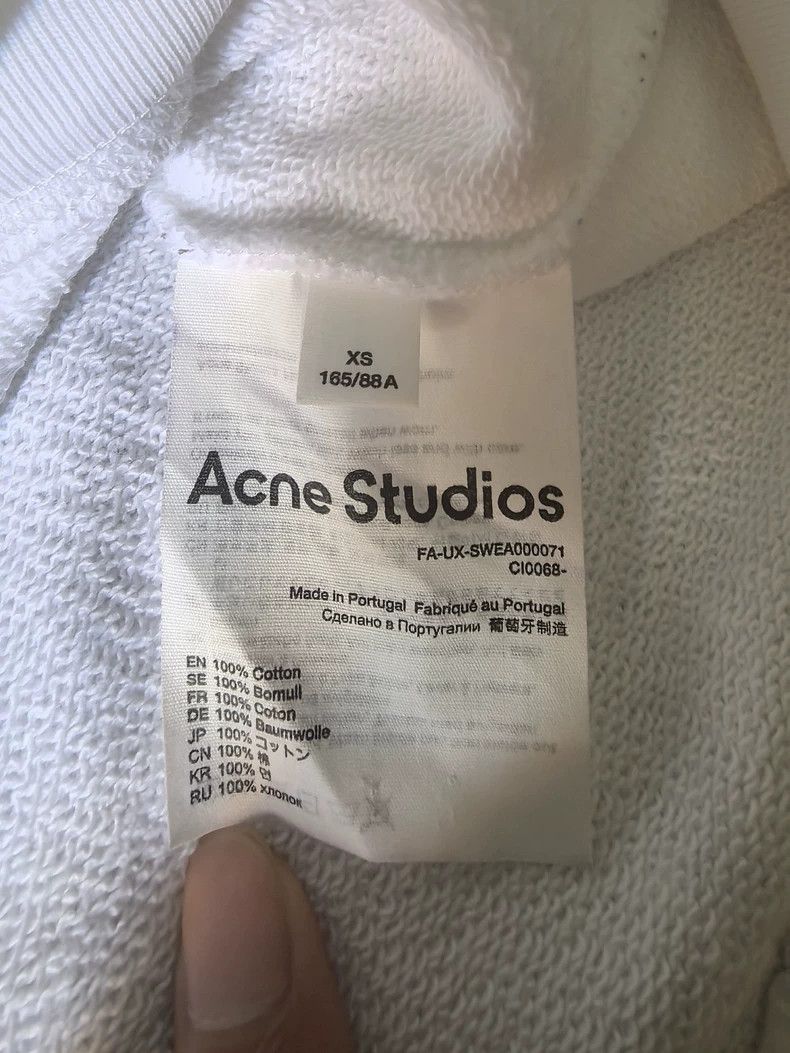 Acne Studios Acne Studios Laser smiling face hoodie Size US XS / EU 42 / 0 - 4 Thumbnail