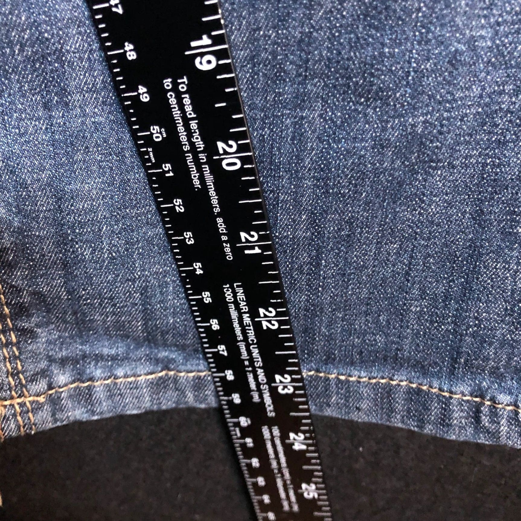 Vintage Lane Bryant Jeans Womens Blue Denim High Rise Straight Crop Stretch 14 Cropped Plus Size 14 Womens Jeans Size 24" / US 00 / IT 34 - 7 Thumbnail