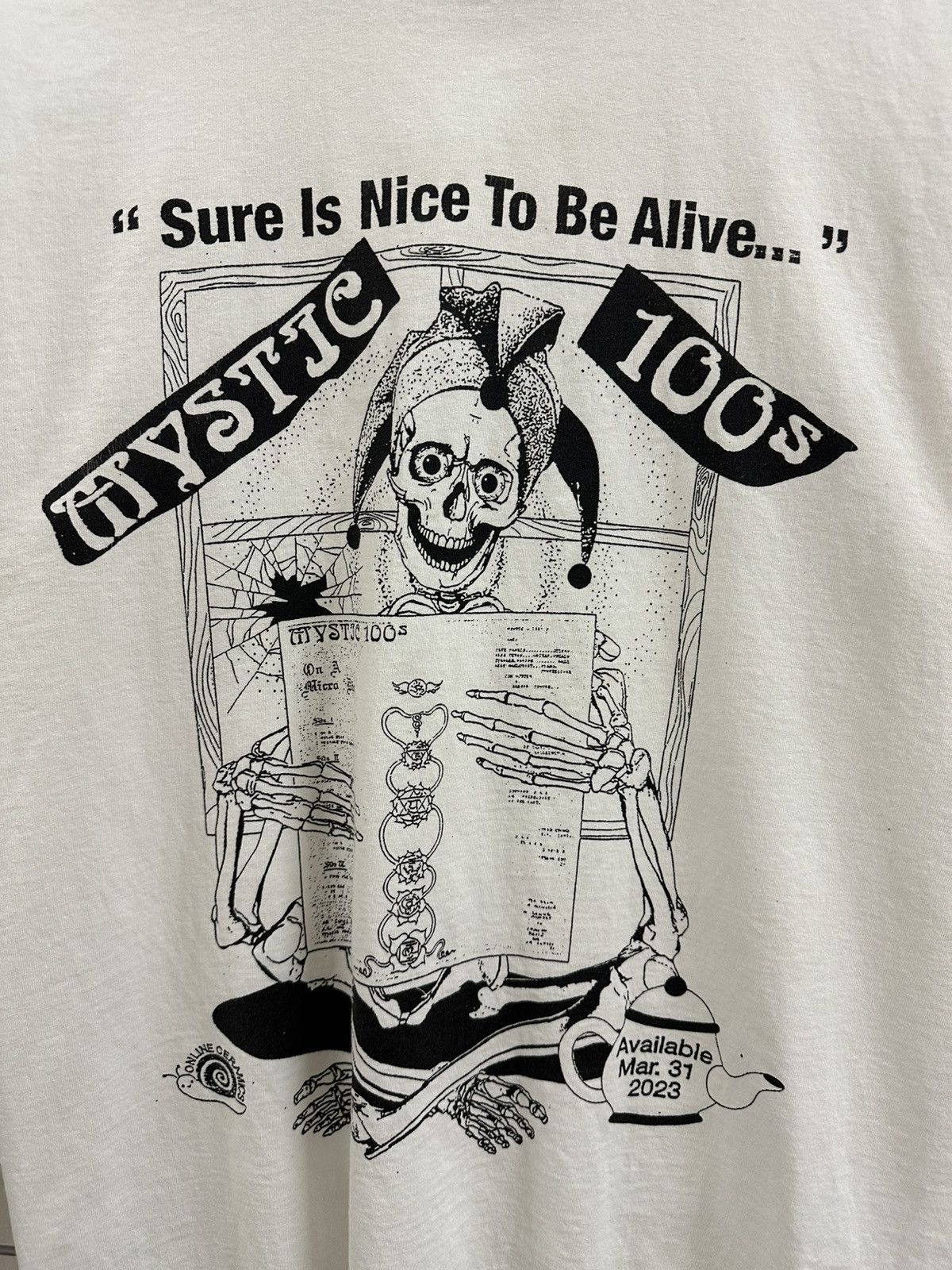 Online Ceramics Online Ceramics Mystic 100’s Sure Is Nice To Be Alive Tee Size US M / EU 48-50 / 2 - 4 Thumbnail