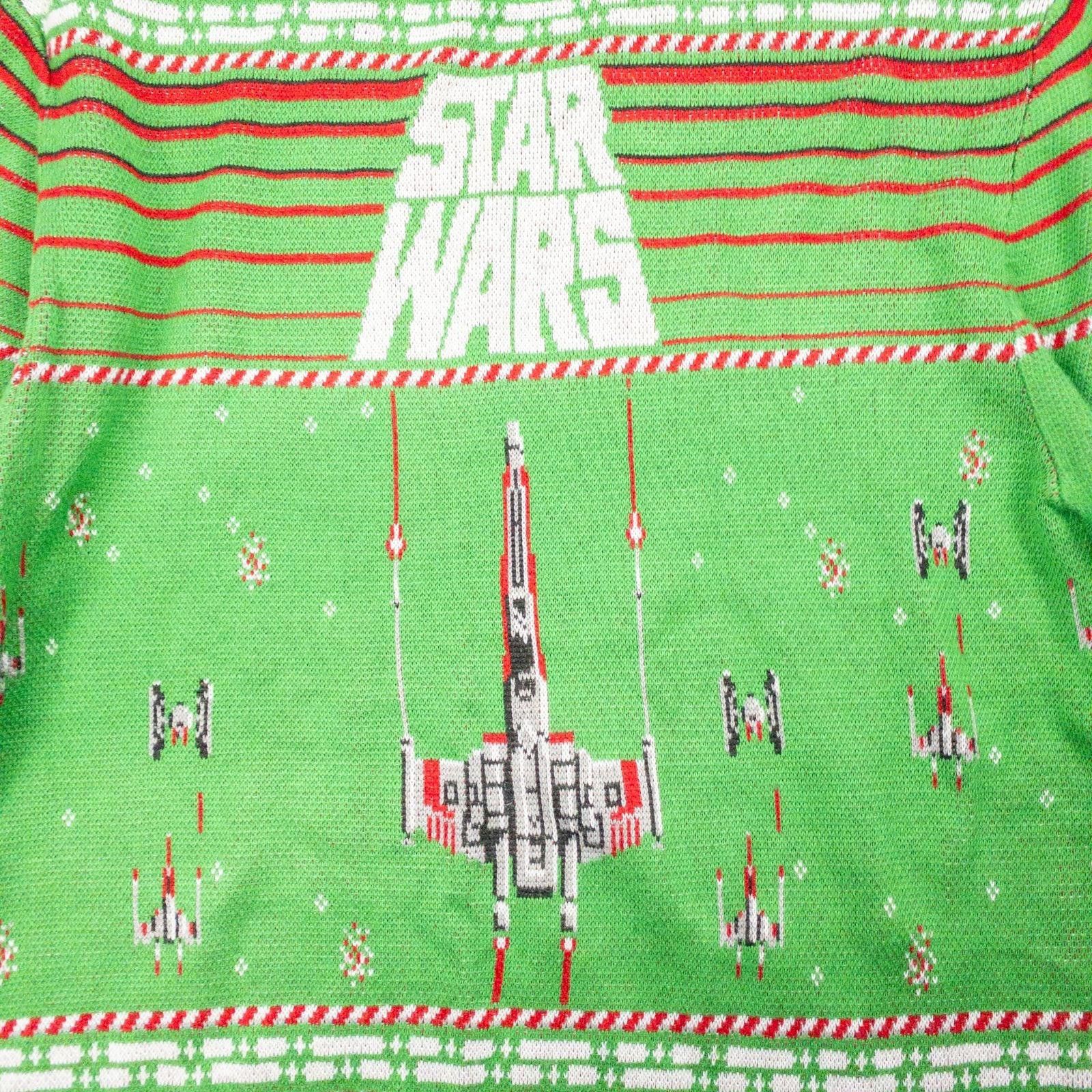 Star Wars Star Wars Green Patterned Sweater Mens Small Womens Medium Size US S / EU 44-46 / 1 - 4 Thumbnail
