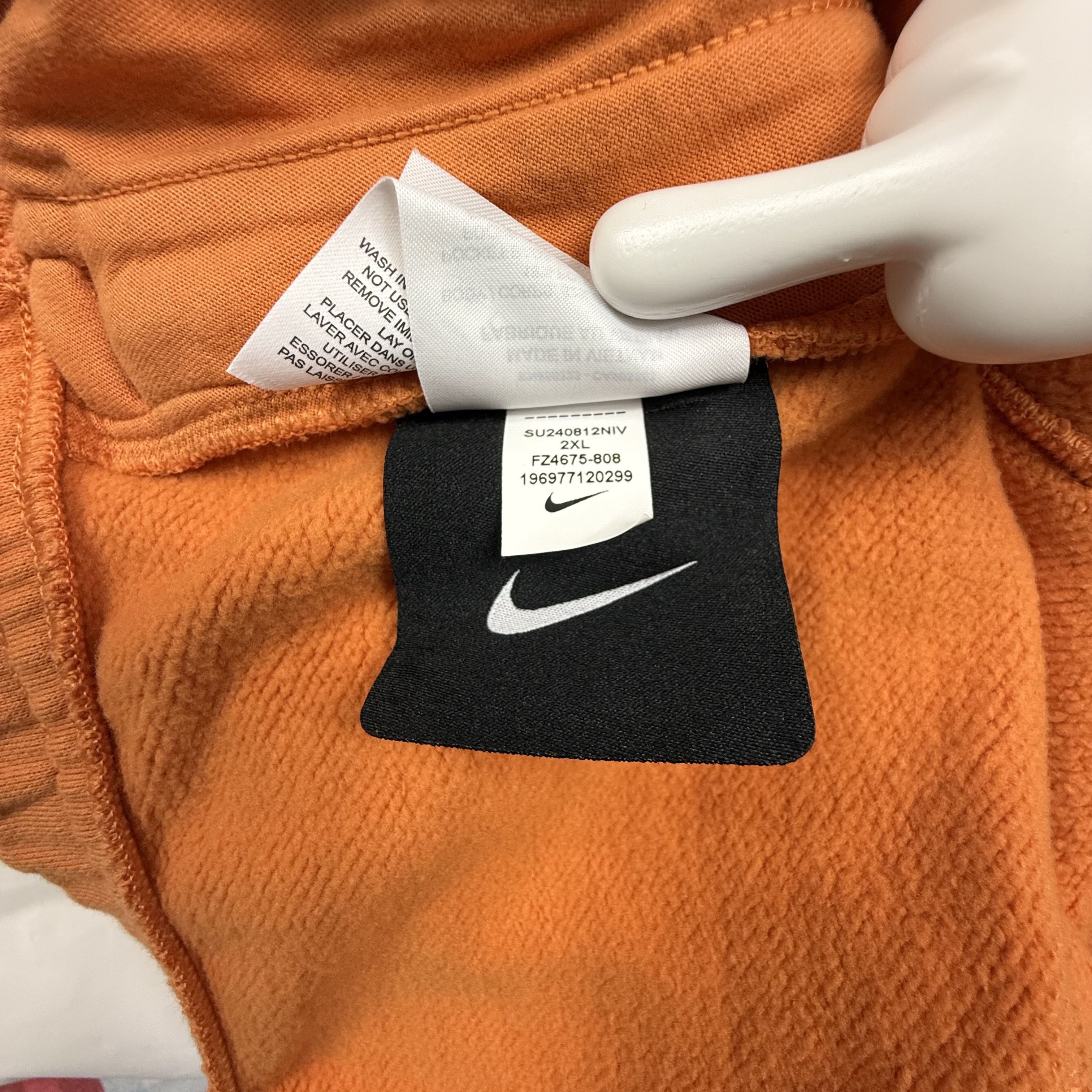 NOCTA × Nike Nike NOCTA Sunset Sweatpants Orange Wide Leg Fleece Joggers Size US 43 - 5 Thumbnail