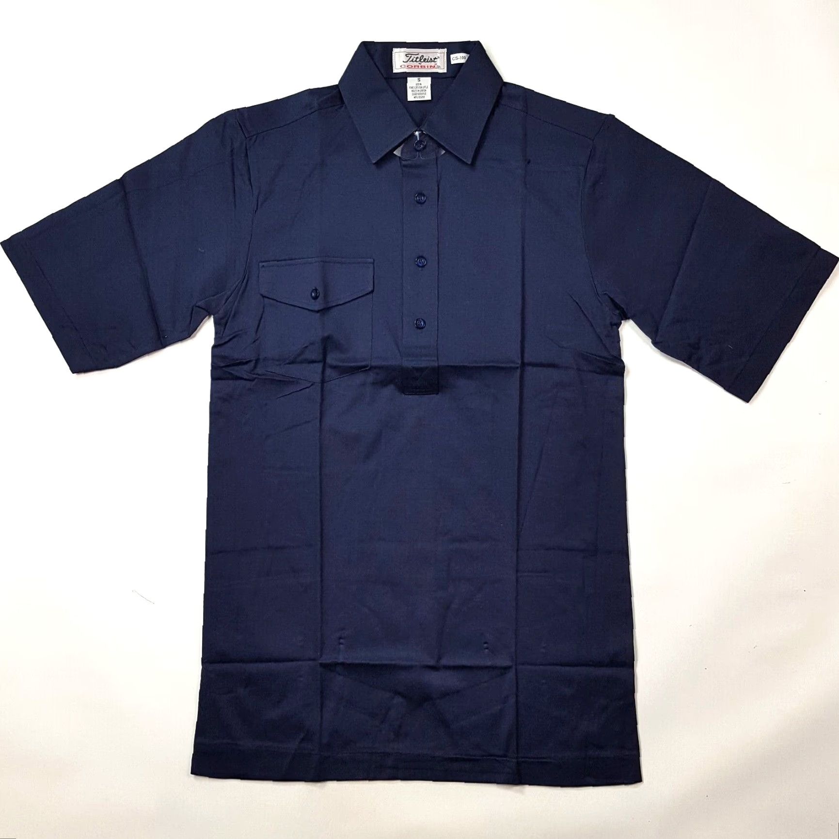 Titleist VINTAGE Titleist Polo Shirt - Blue - Men - Small Navy - Short Sleeve Collared Golf PGA 90s Retro Casual Shirt Size US S / EU 44-46 / 1 - 2 Thumbnail