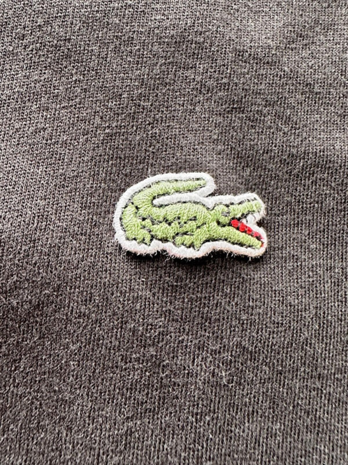 Lacoste Lacoste Black Tee Croc Logo Size 7 XL Size US XL / EU 56 / 4 - 4 Thumbnail
