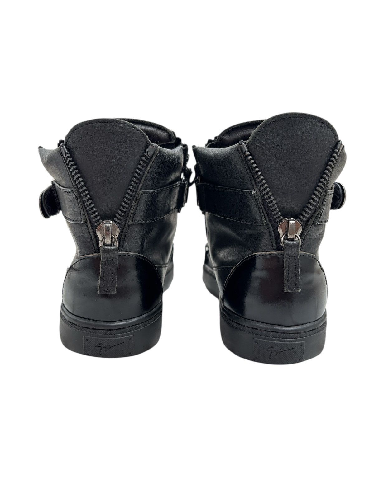 Giuseppe Zanotti Dual Rhinestone Strap Sneakers Size US 8 / EU 41 - 5 Thumbnail