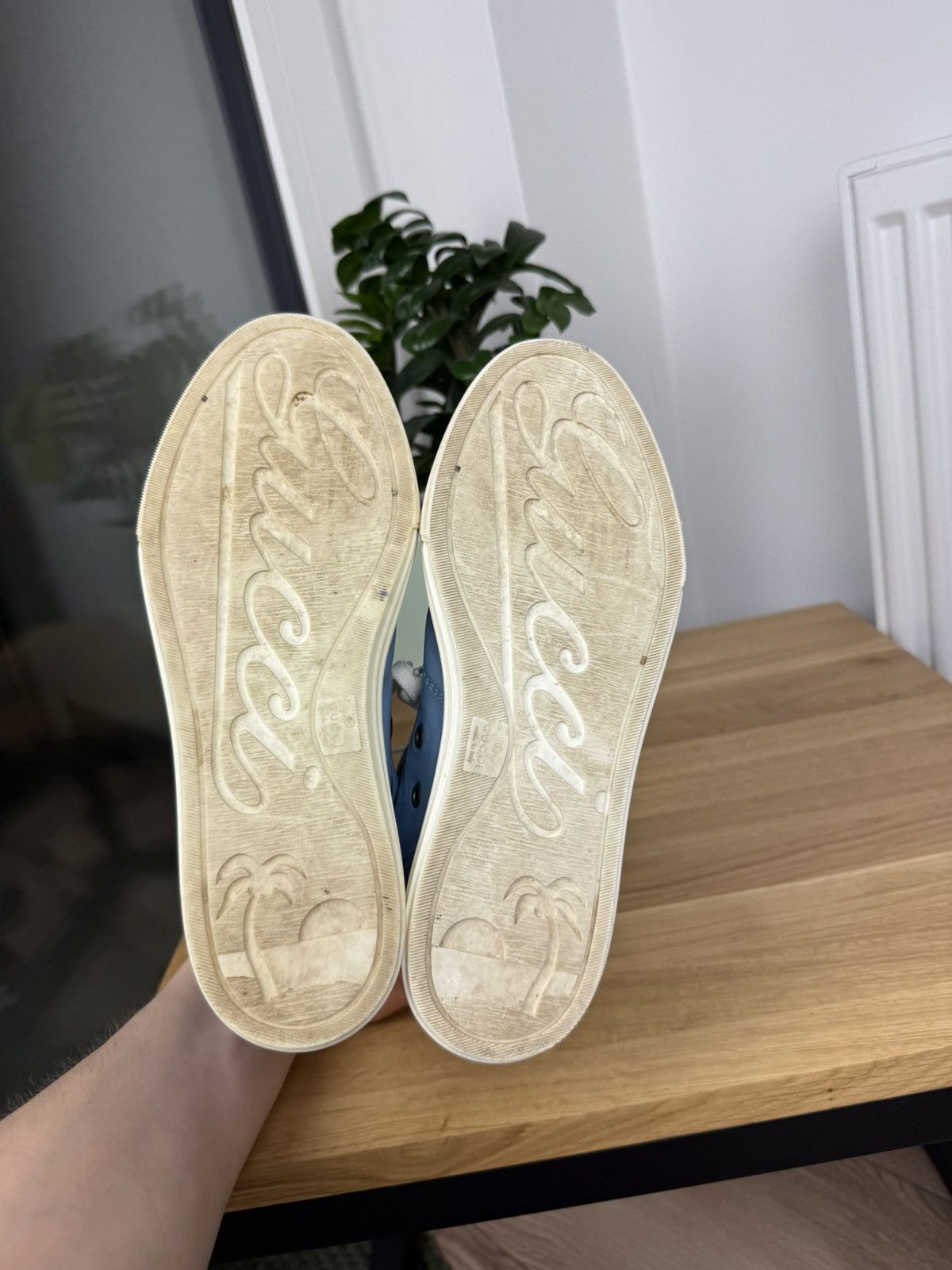 Gucci Gucci high top sneakers shoes Size US 6 / IT 36 - 12 Thumbnail