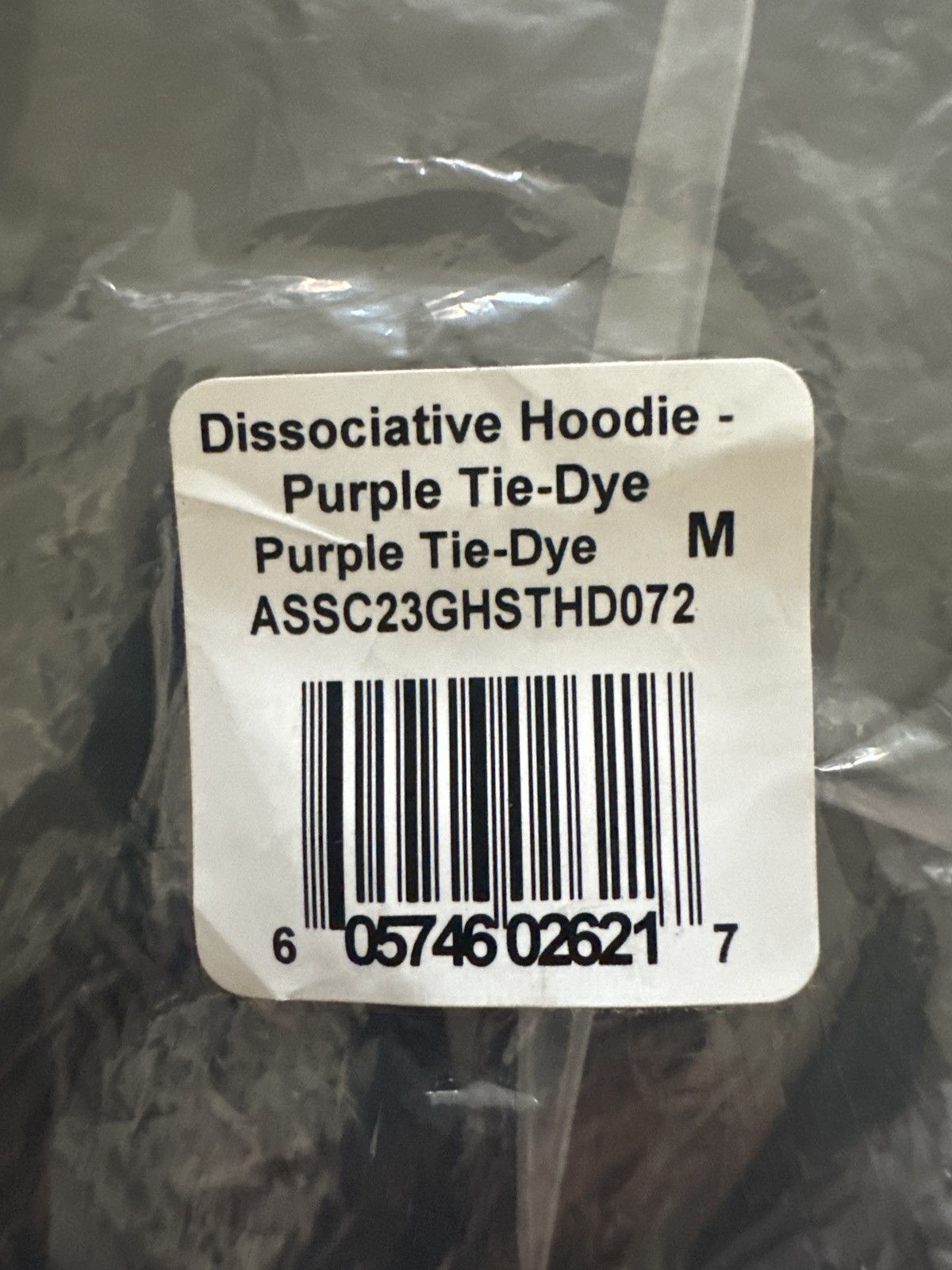 Anti Social Social Club Anti Social Social Club Dissociative Hoodie Purple Tie-Dye-M Size US M / EU 48-50 / 2 - 8 Thumbnail