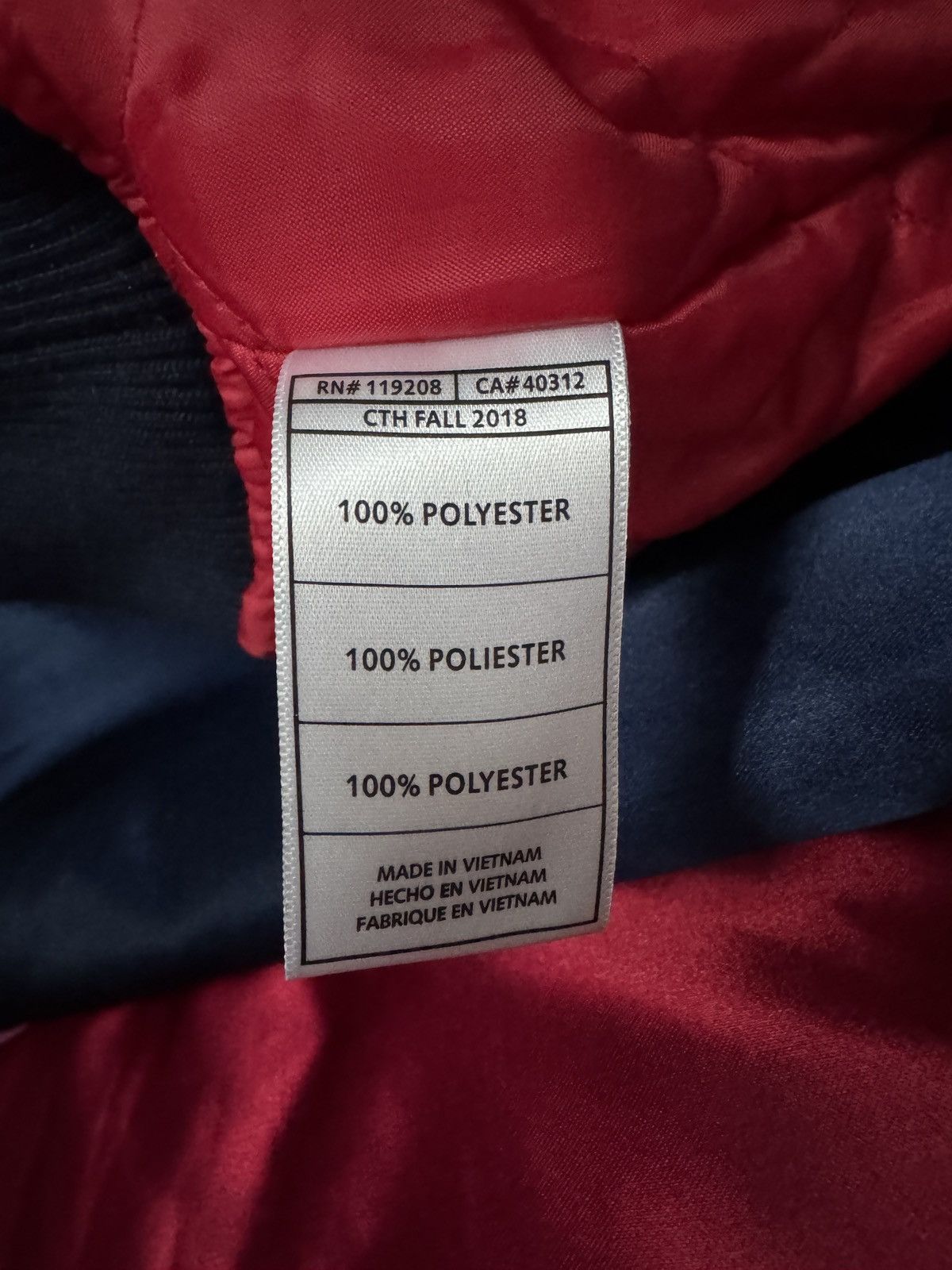 Mitchell & Ness Mitchell & Ness St. Louis Satin Bomber Jacket – Size L Size US L / EU 52-54 / 3 - 5 Thumbnail