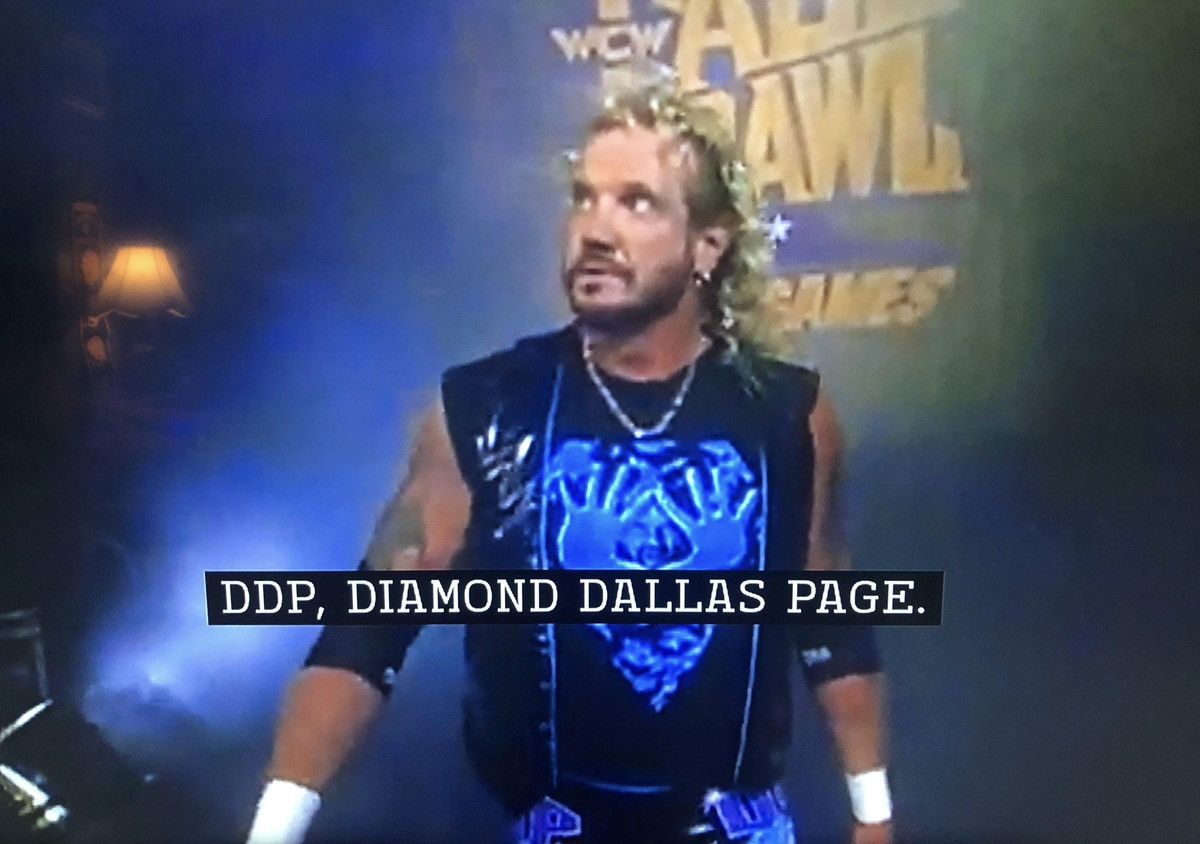 WCW/nWo 1997 diamond dallas page 💎 DDP 90s authentic vintage wwf wwe Size US M / EU 48-50 / 2 - 13 Thumbnail