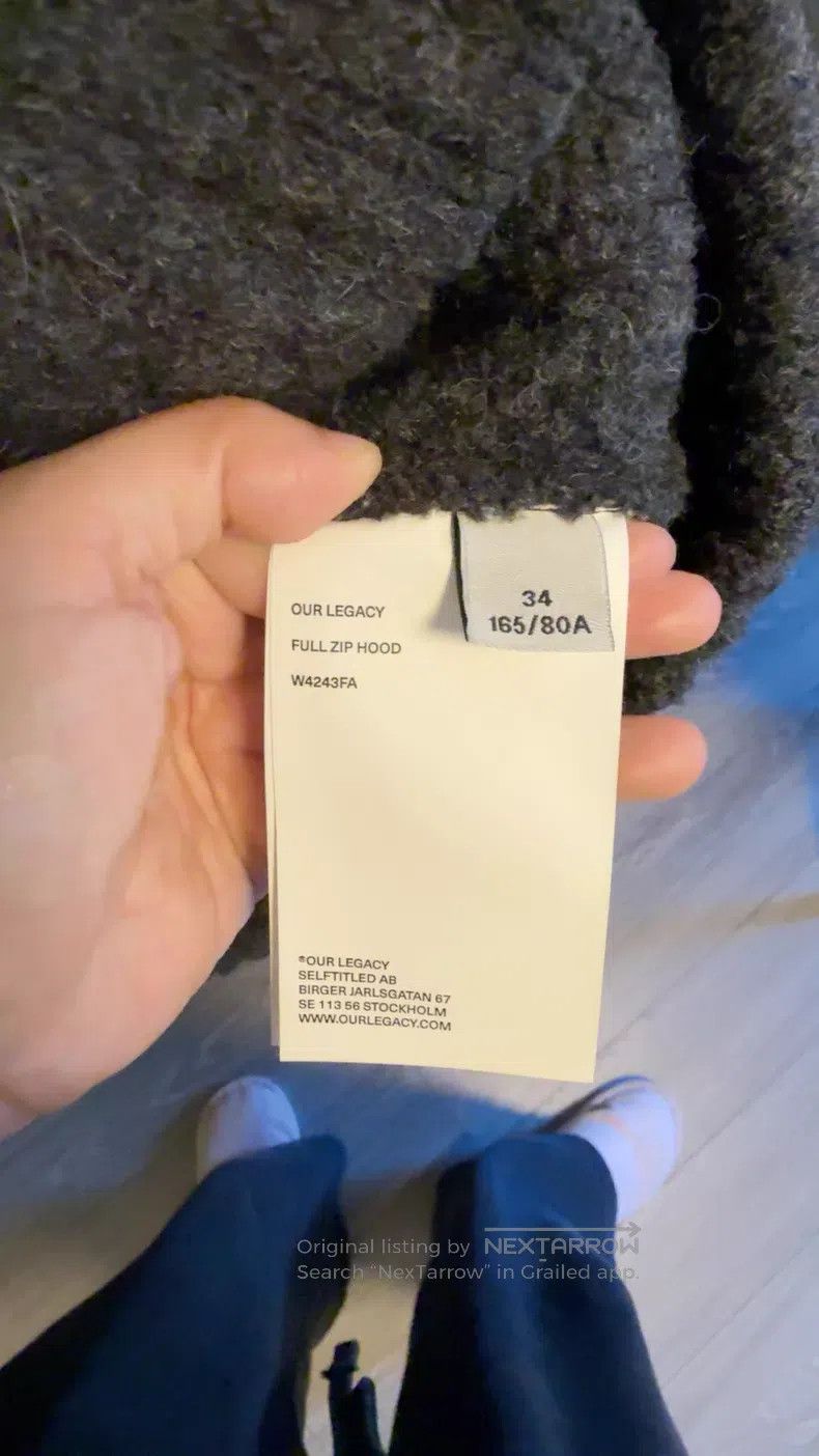 Our Legacy Our Legacy Gray Jacket Size XXS / US 00 / IT 34 - 4 Thumbnail