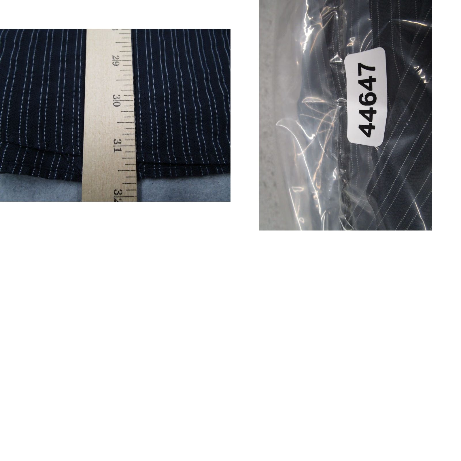 Zanella Zanella Mens XL Gray Striped Long Sleeve Button Down Collar Cotton Shirt Made in Italy Size US XL / EU 56 / 4 - 8 Thumbnail