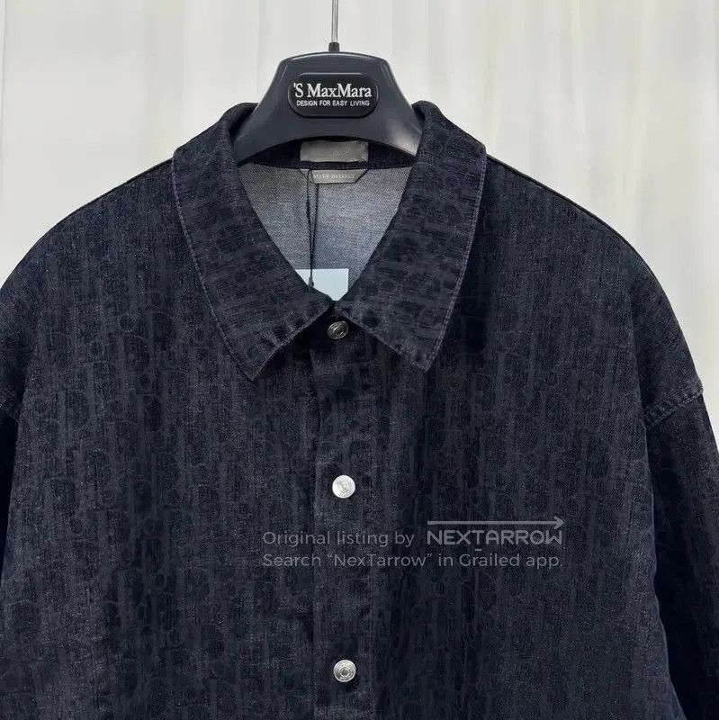 Other Dior Long Sleeve Denim Jacket in Gray and Black . Size US L / EU 52-54 / 3 - 3 Thumbnail