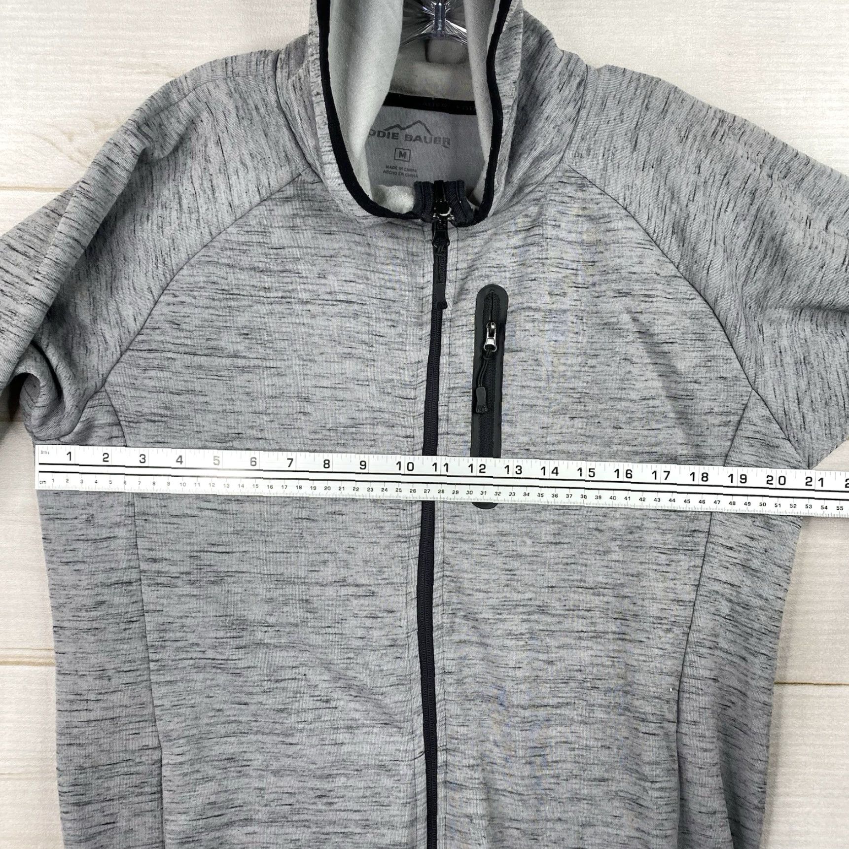 Eddie Bauer Eddie Bauer Hoodie Mens M Gray Full Zip Sweatshirt Jacket Casual Activewear Size US M / EU 48-50 / 2 - 7 Thumbnail