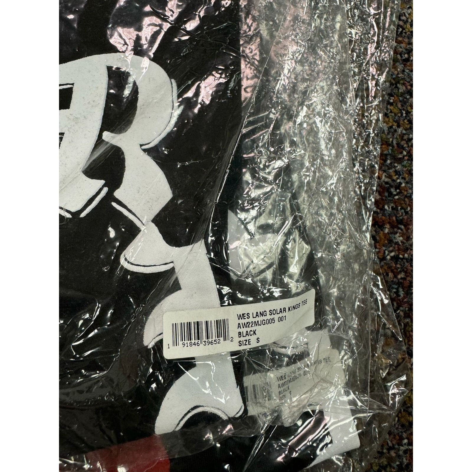 Amiri × Wes Lang o1rshd1 Q:3 / Solar Kings Tee T-shirt in Black Size US S / EU 44-46 / 1 - 14 Thumbnail