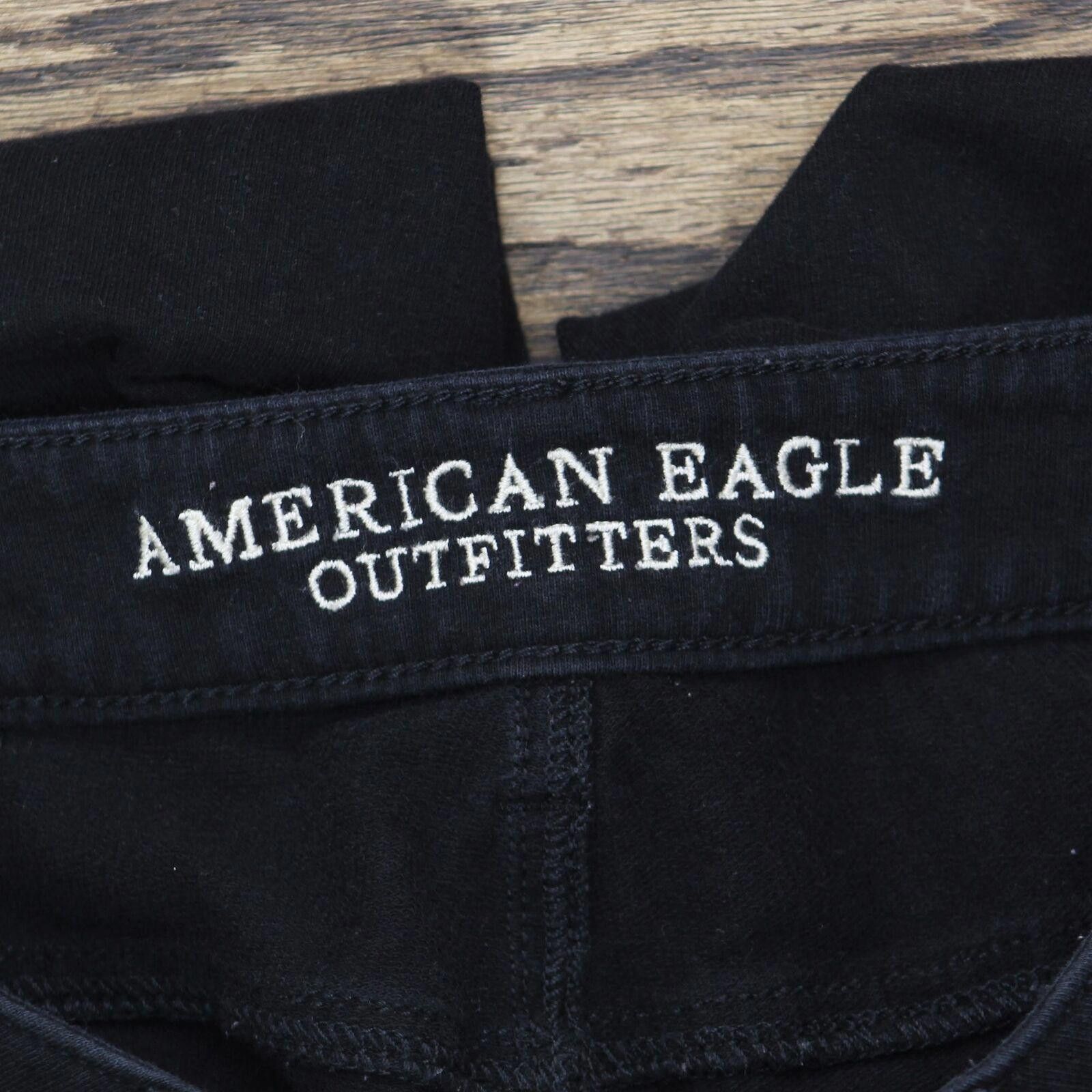 Other American Eagle Stretch Jegging 1678ff69ed1c3c Black 4 Short Size 27" / US 4 / IT 40 - 3 Thumbnail