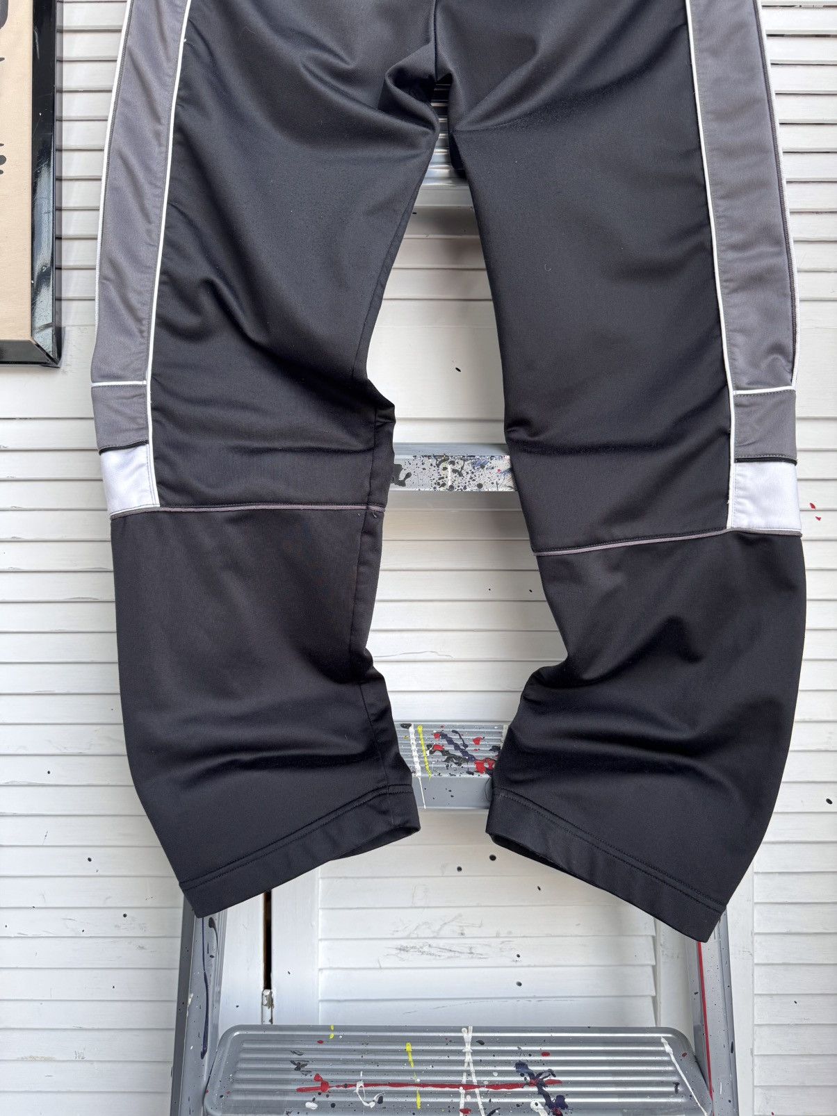 Kappa Kappa Banda Track Pants Logo Tape Joggers Monogram Black Y2K Size US 32 / EU 48 - 9 Thumbnail
