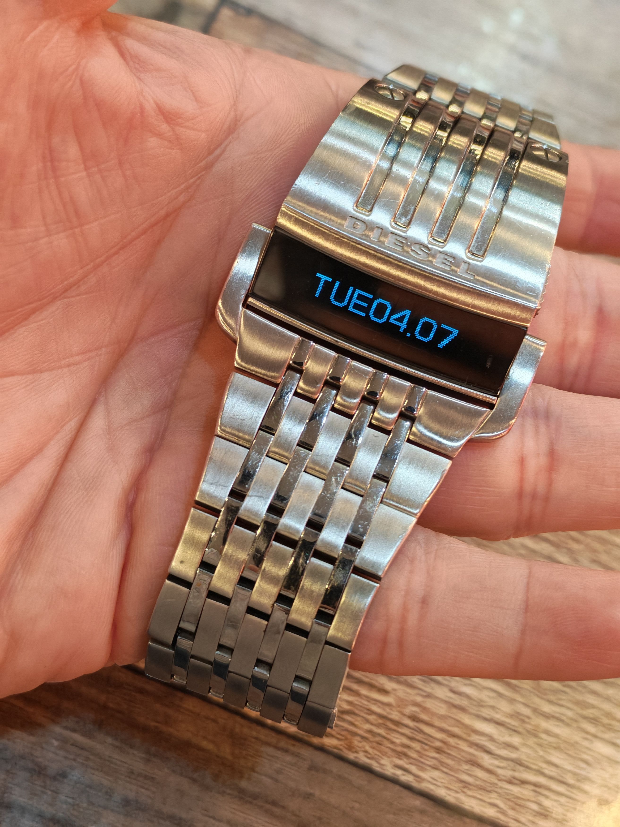 Diesel Vintage Y2k Diesel DZ - 7172 Digital Watch | Grailed