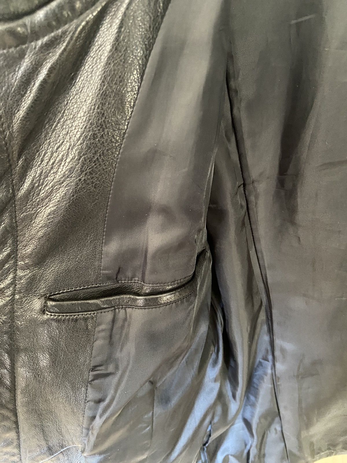 5351 POUR LES HOMMES 5351 Leather Zip Jacket Size US M / EU 48-50 / 2 - 11 Thumbnail