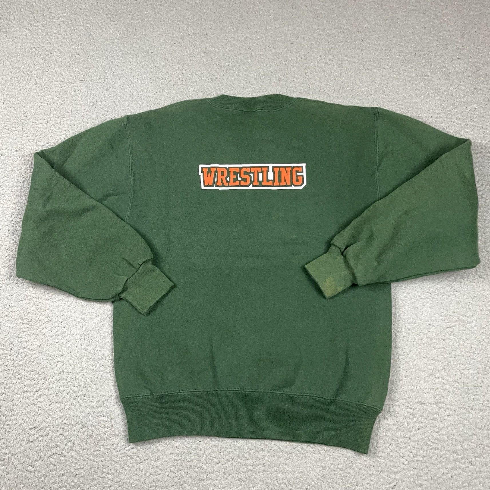 Russell Athletic VINTAGE Russell Athletic Sweatshirt Shirt Adult S Green Seminole Wrestling Rare S Mens Size US S / EU 44-46 / 1 - 6 Thumbnail
