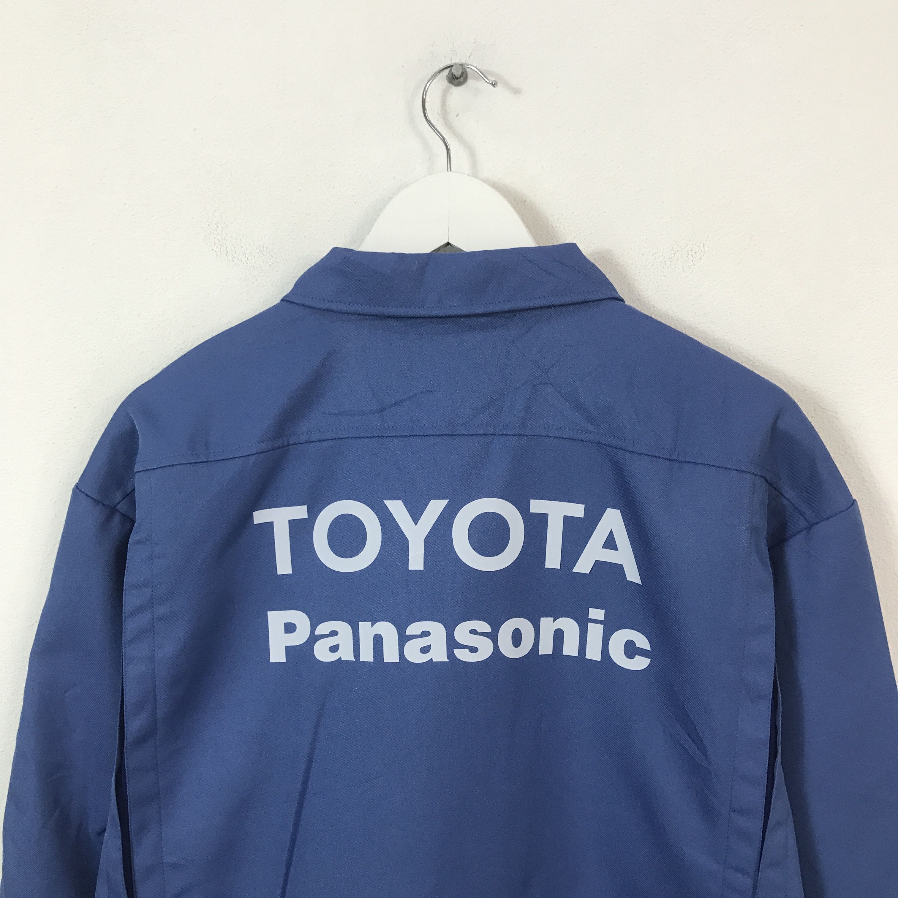 Japanese Brand vintage toyota x panasonic f1 racing japan custom jacket Size US XL / EU 56 / 4 - 2 Thumbnail