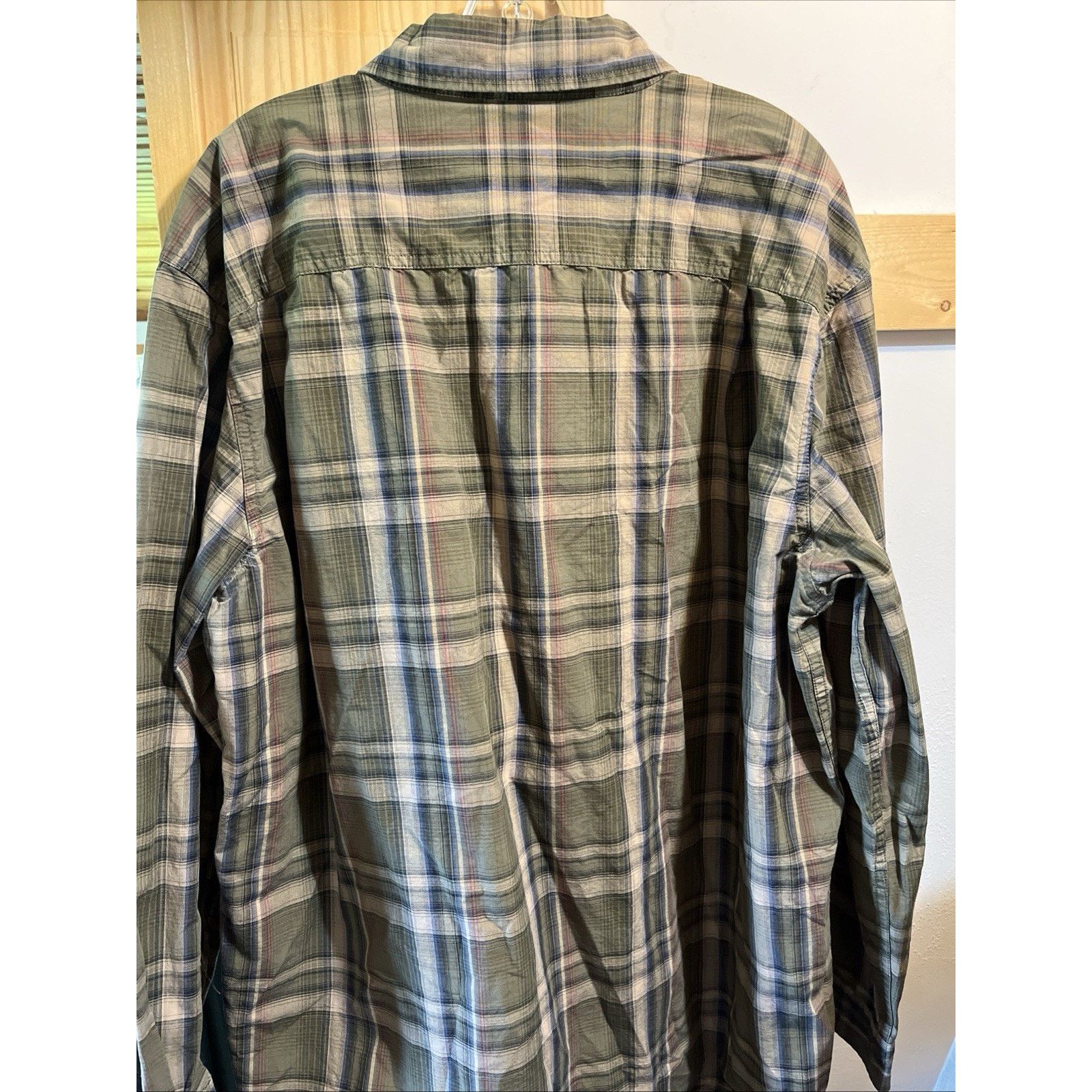 Carhartt Carhartt Shirt Men's XXLT Green Plaid Outdoor Relaxed Button Size US XXL / EU 58 / 5 - 9 Thumbnail