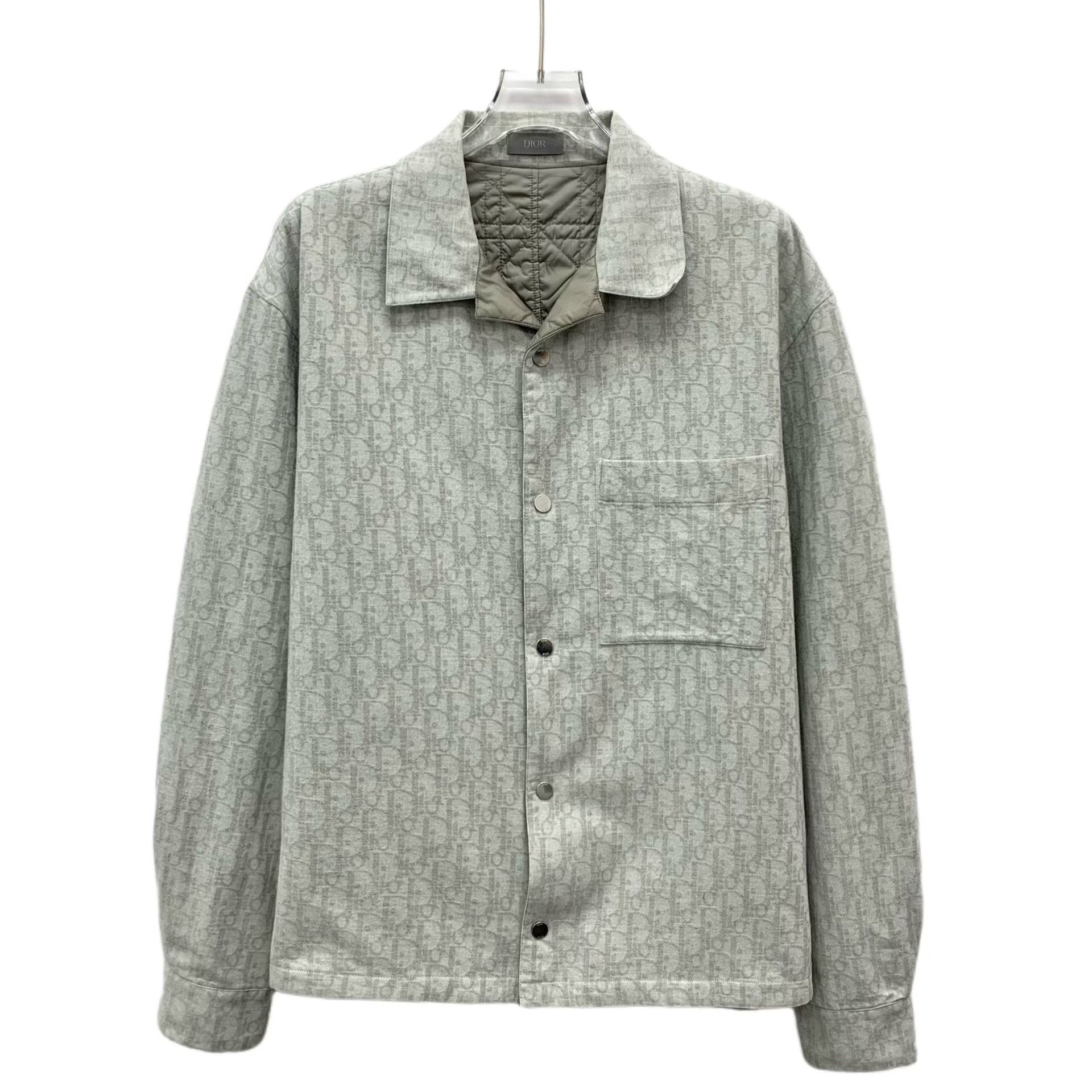 Dior Dior Retro Cotton Gray Button Up S Women Size S / US 4 / IT 40 - 1 Thumbnail