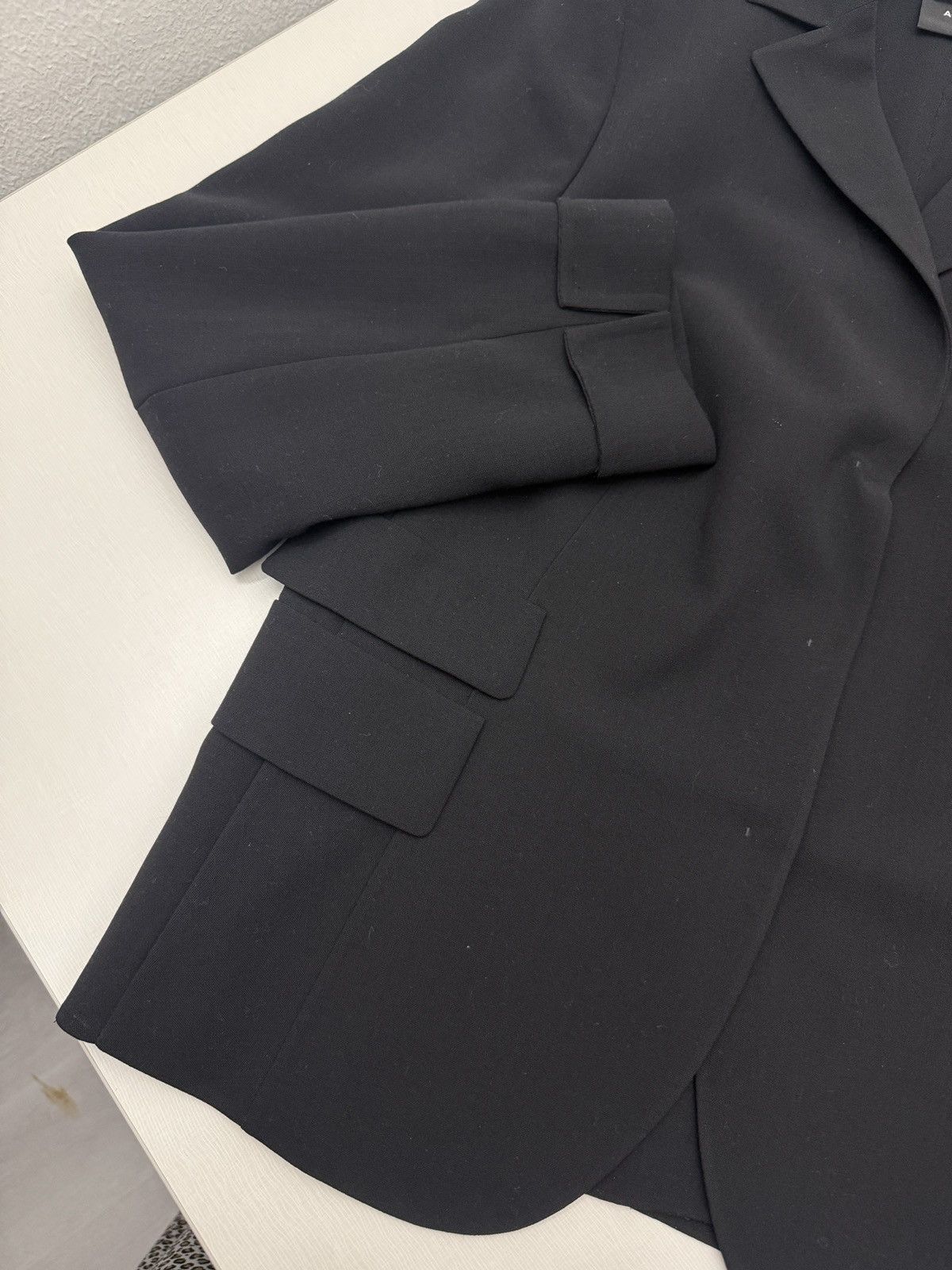 Akris Akris Black Wool Office Blazer Women’s Size 12 Casual Preppy Size XL / US 12-14 / IT 48-50 - 5 Thumbnail