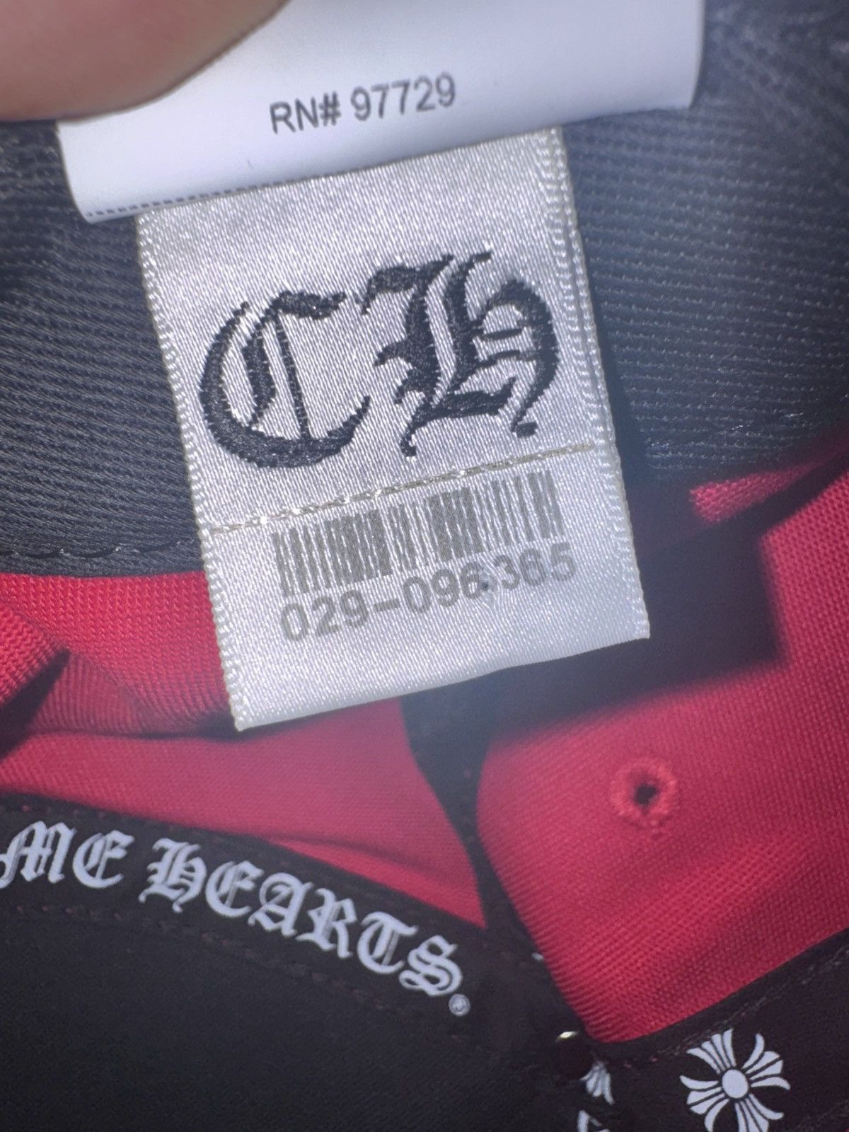 Chrome Hearts Chrome Hearts Red on Yellow Baseball Hat Size ONE SIZE - 9 Thumbnail