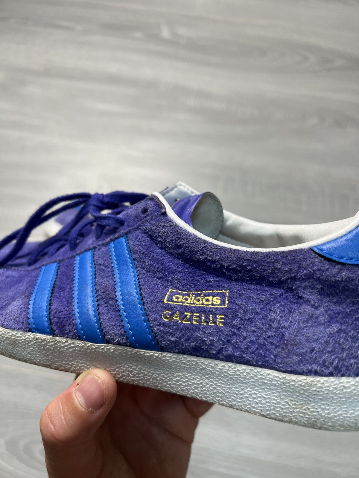 Adidas × Vintage Mens Vintage Adidas Gazelle Low top sneakers y2k rare OG Size US 7.5 / EU 40-41 - 4 Thumbnail