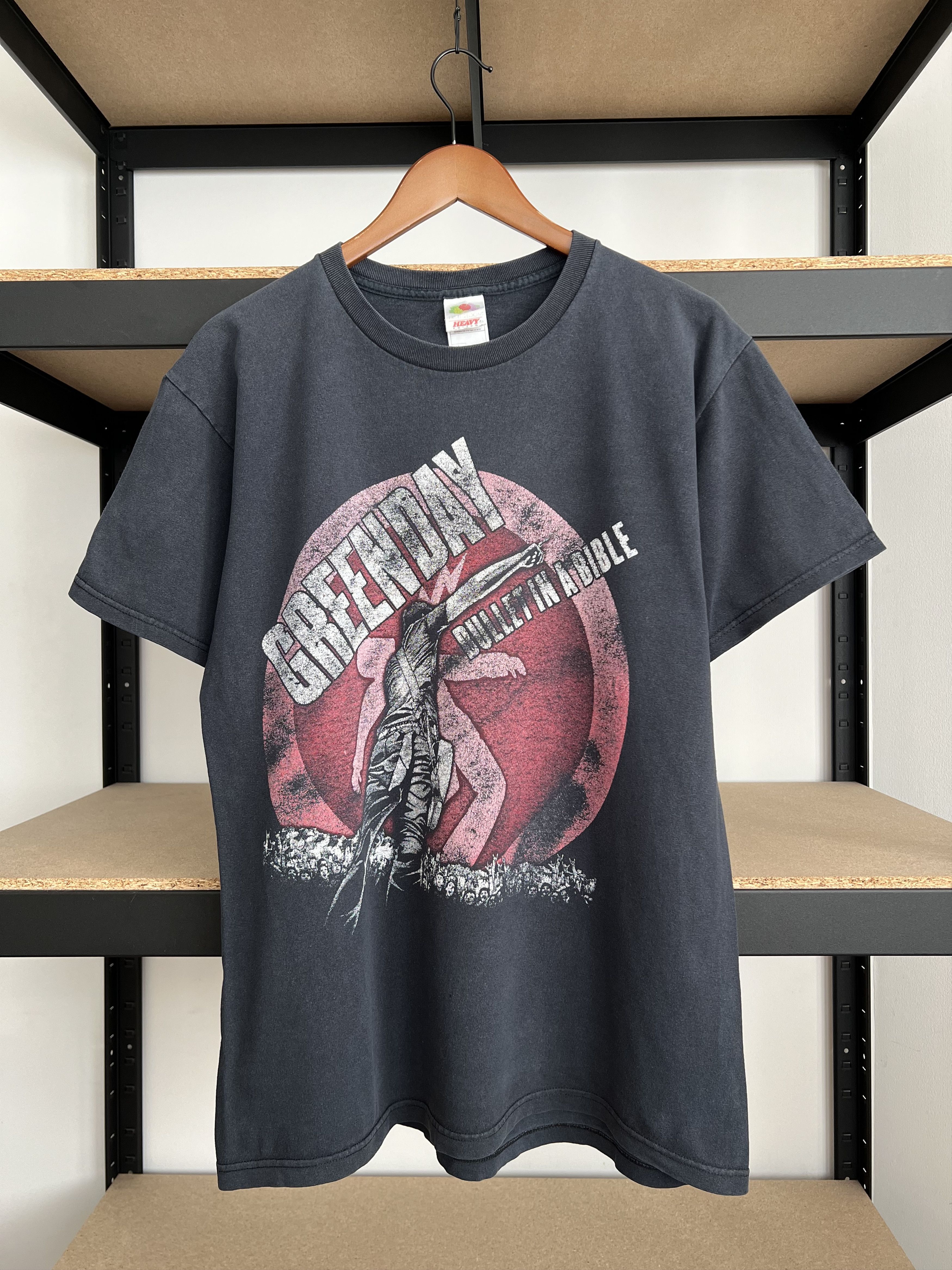 Green Day Tシャツ 2005 Bullet In A Bible Vintage 2000s Green Day Bullet in a Bible Black T-shirt
