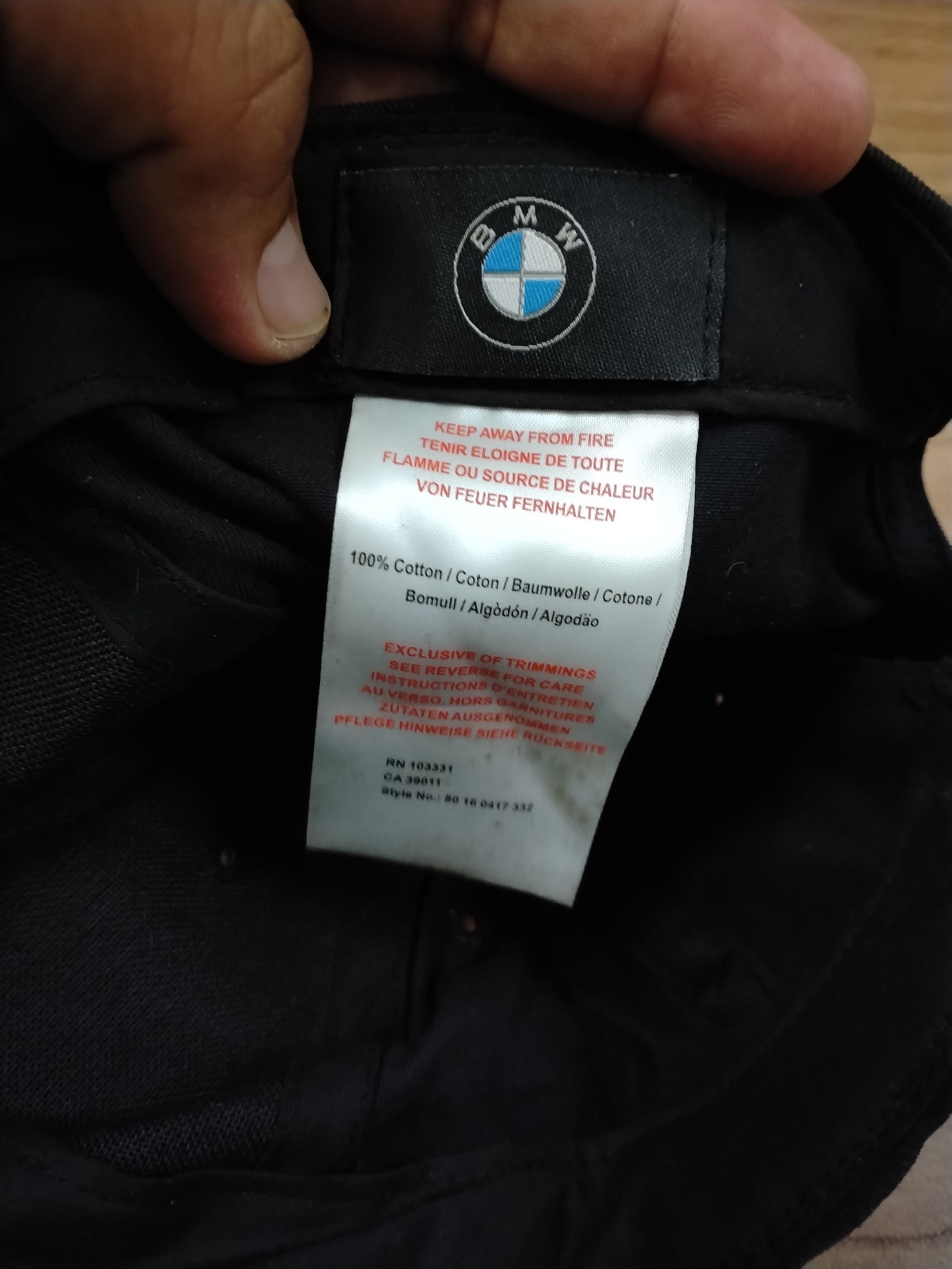 BMW BMW Line Baseball Cap Size ONE SIZE - 3 Thumbnail