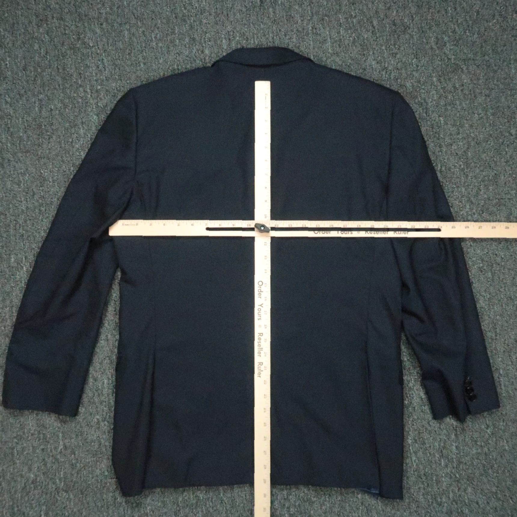 Ermenegildo Zegna Ermenegildo Zegna Blazer Mens 44R Blue Wool 2 Piece Jacket Single-Breasted Notch Lapel Dress Coat Size 44R - 7 Thumbnail