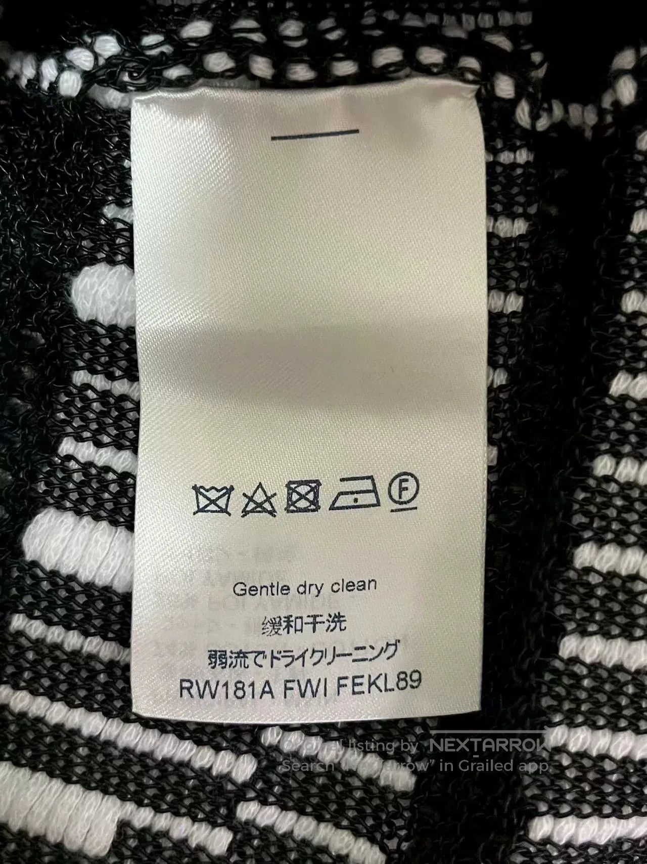 Louis Vuitton Louis Vuitton Black and White Knit Sweater. Size M / US 6-8 / IT 42-44 - 5 Thumbnail