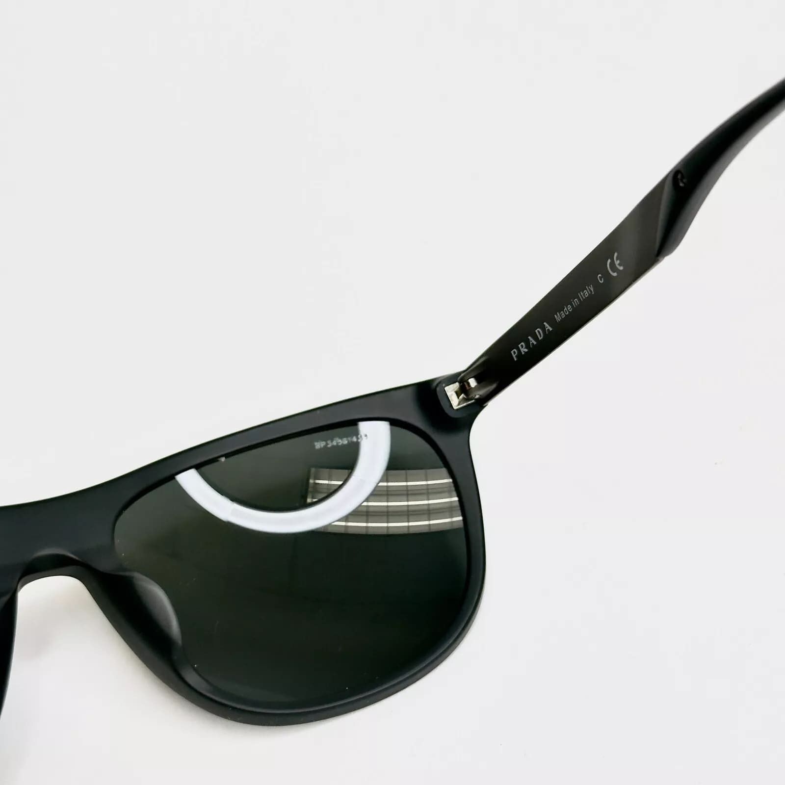 Prada PRADA SPR 04S Square Matte Black Sport Sunglasses PR04SSF Size ONE SIZE - 4 Thumbnail
