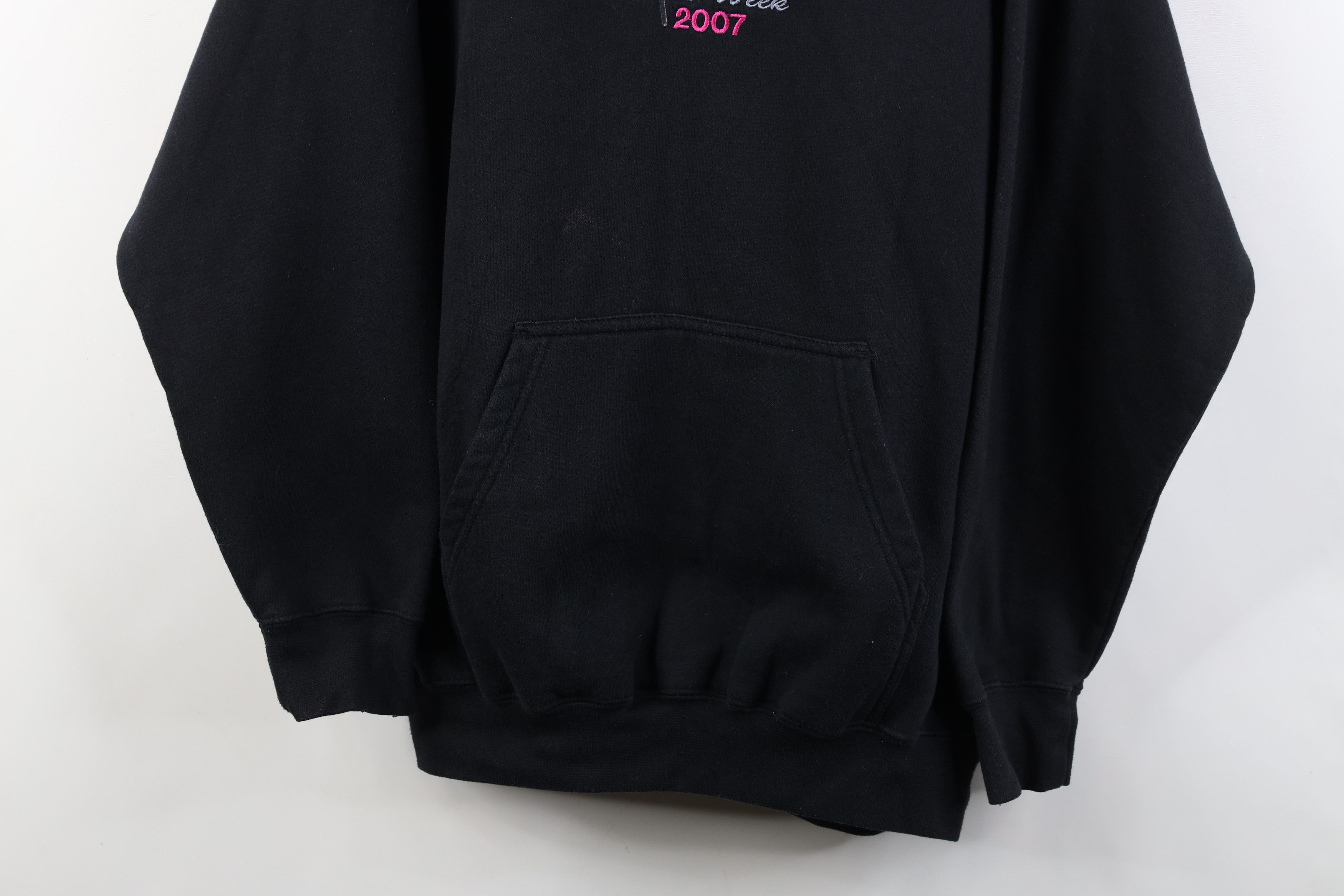 Vintage Vintage Y2K 2007 Week Tribal Motorcycle Hoodie Sweatshirt Size L / US 10 / IT 46 - 3 Thumbnail
