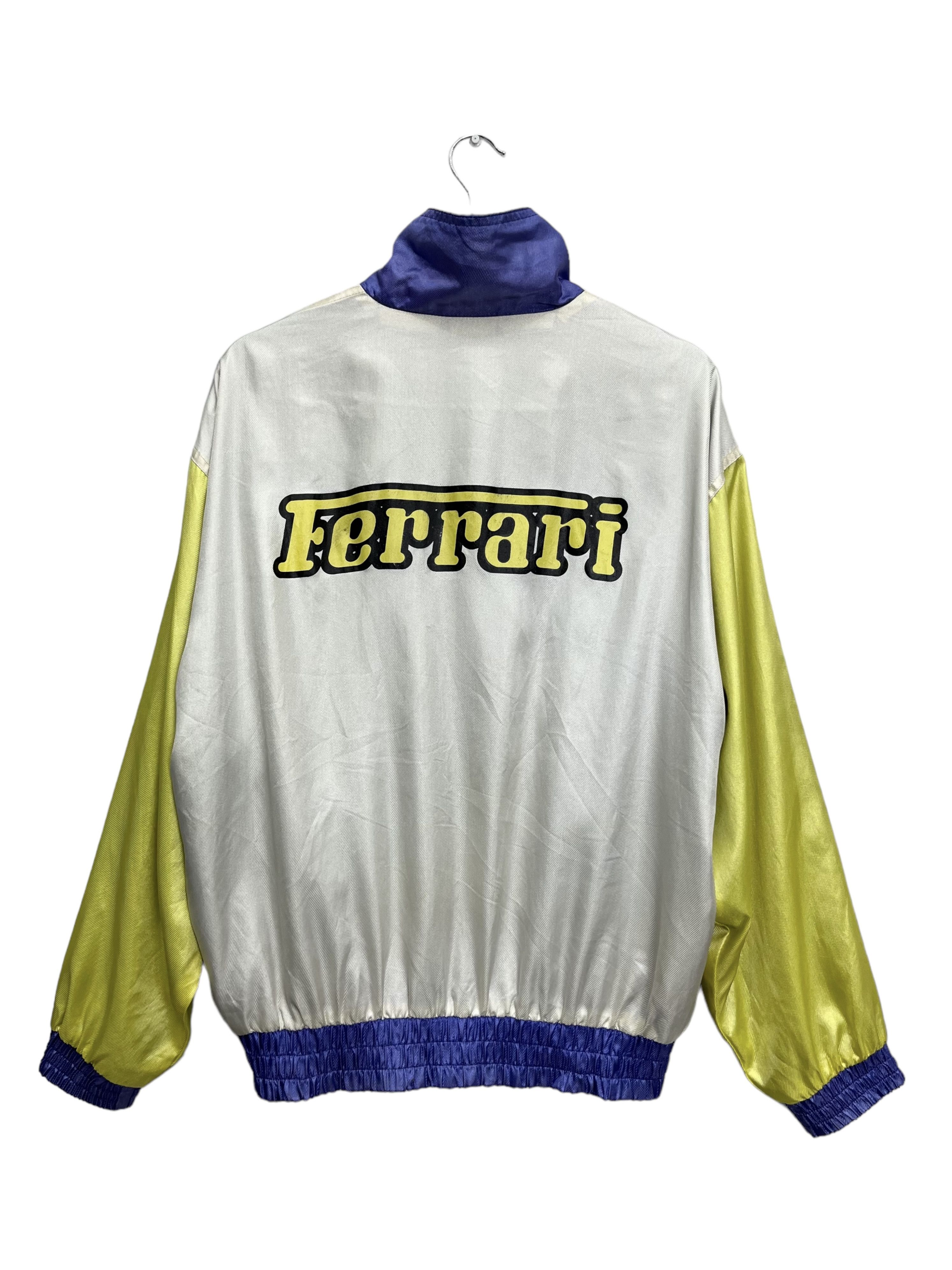 Ferrari 🔥Vintage 80’s FERRARI Nylon Reversible Windbreaker Jacket Size US M / EU 48-50 / 2 - 1 Thumbnail